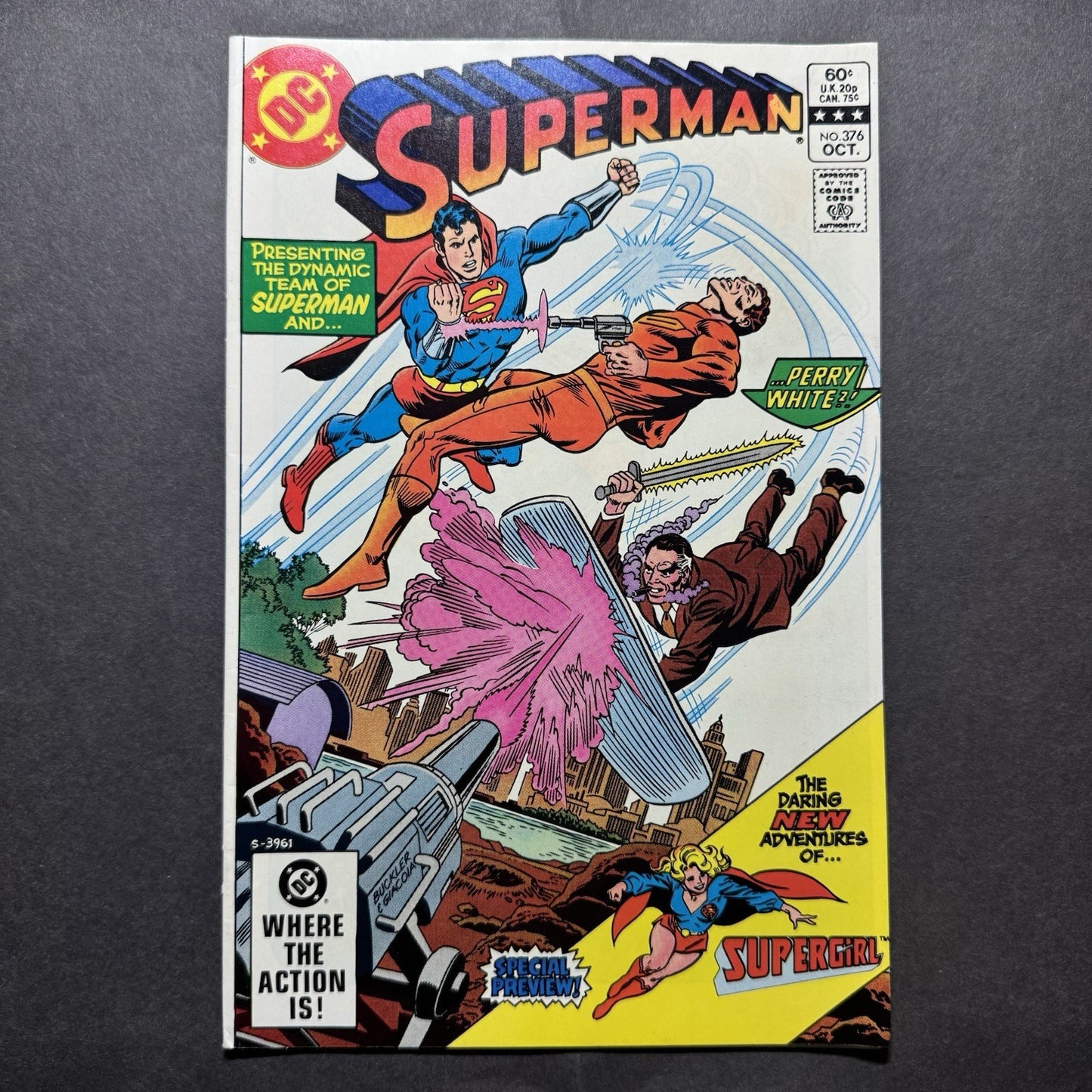 Superman 376 - Bronze Age Dc Comics 1982