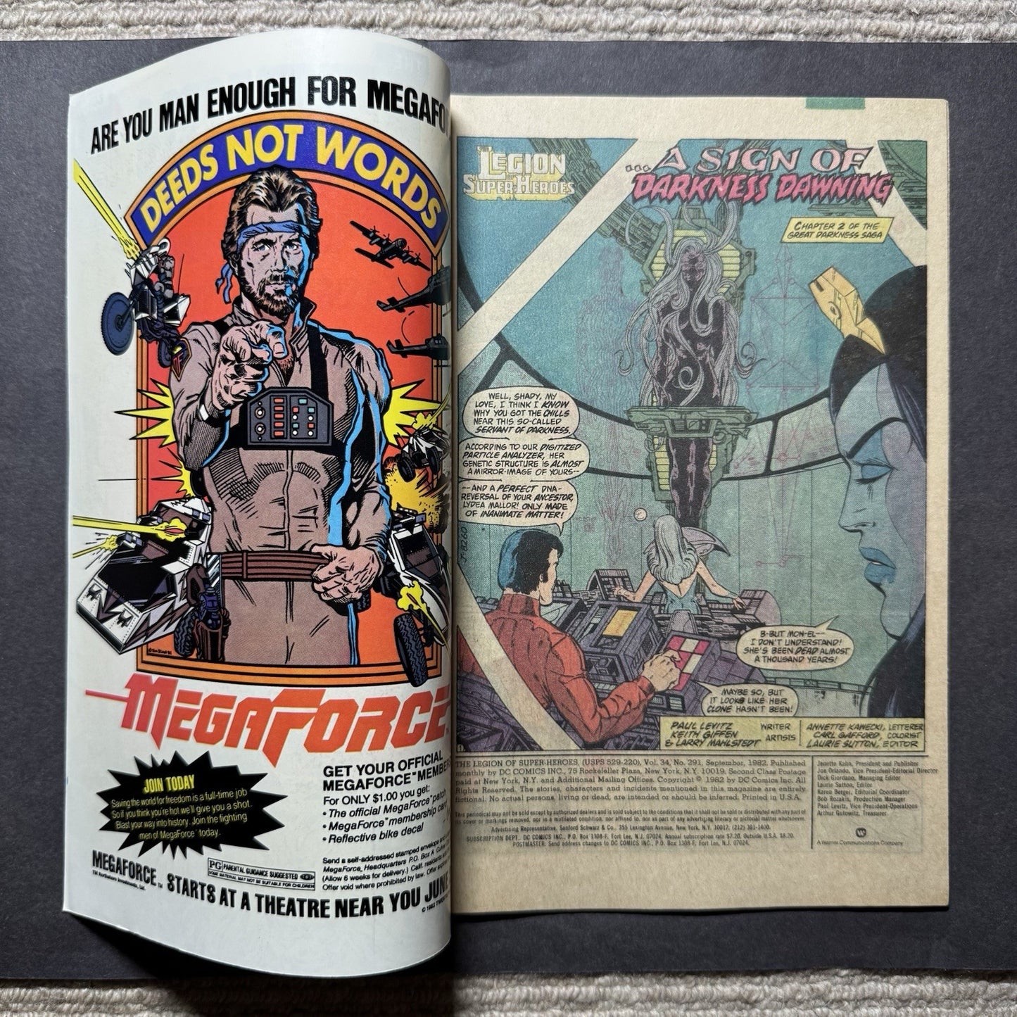 Legion Of Super-Heroes 291 - Bronze Age Dc Comics 1982