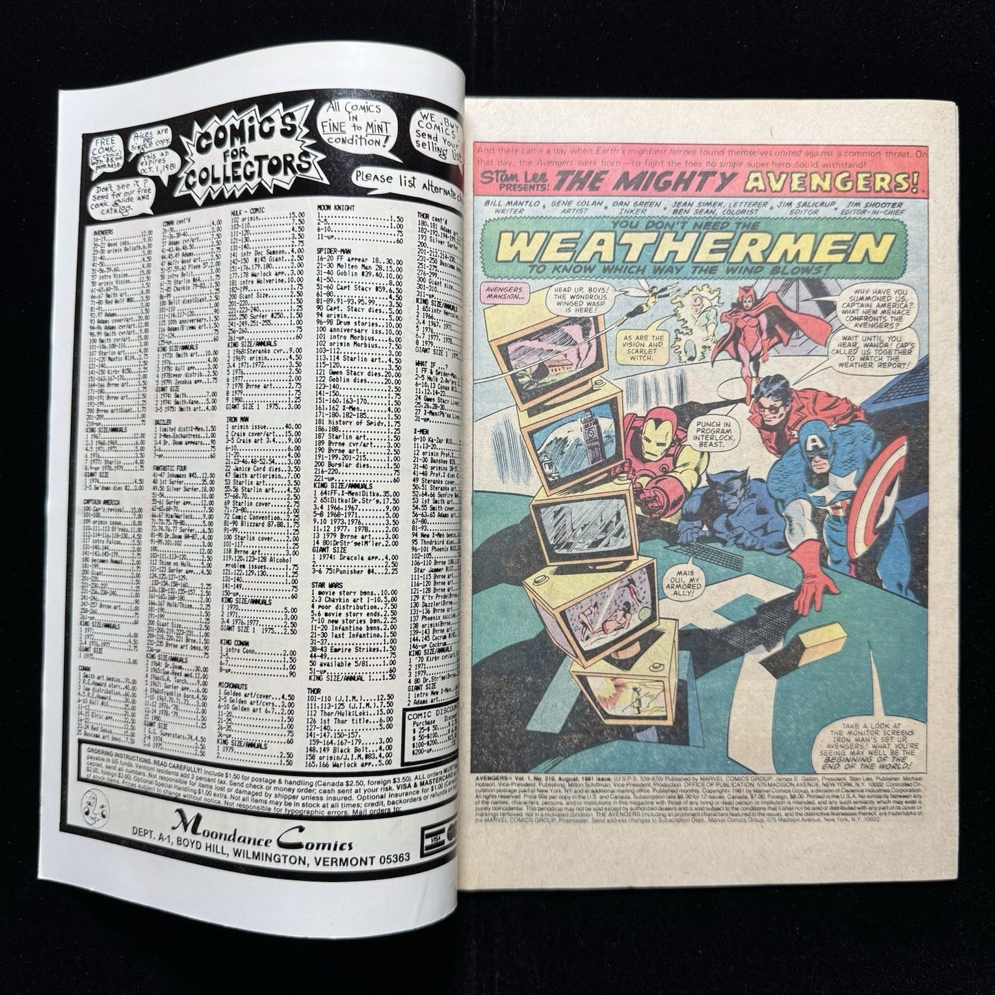 Avengers 210 - Bronze Age Marvel Comics 1981