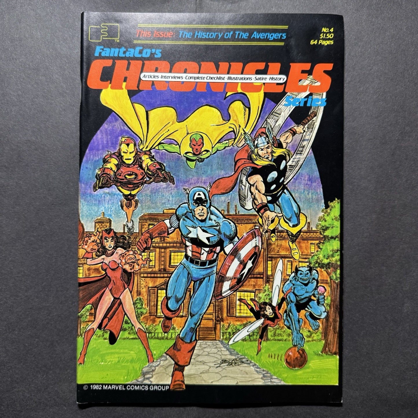 FantaCo’s Chronicles Series 4 - Bronze Age FantaCo Comics 1982