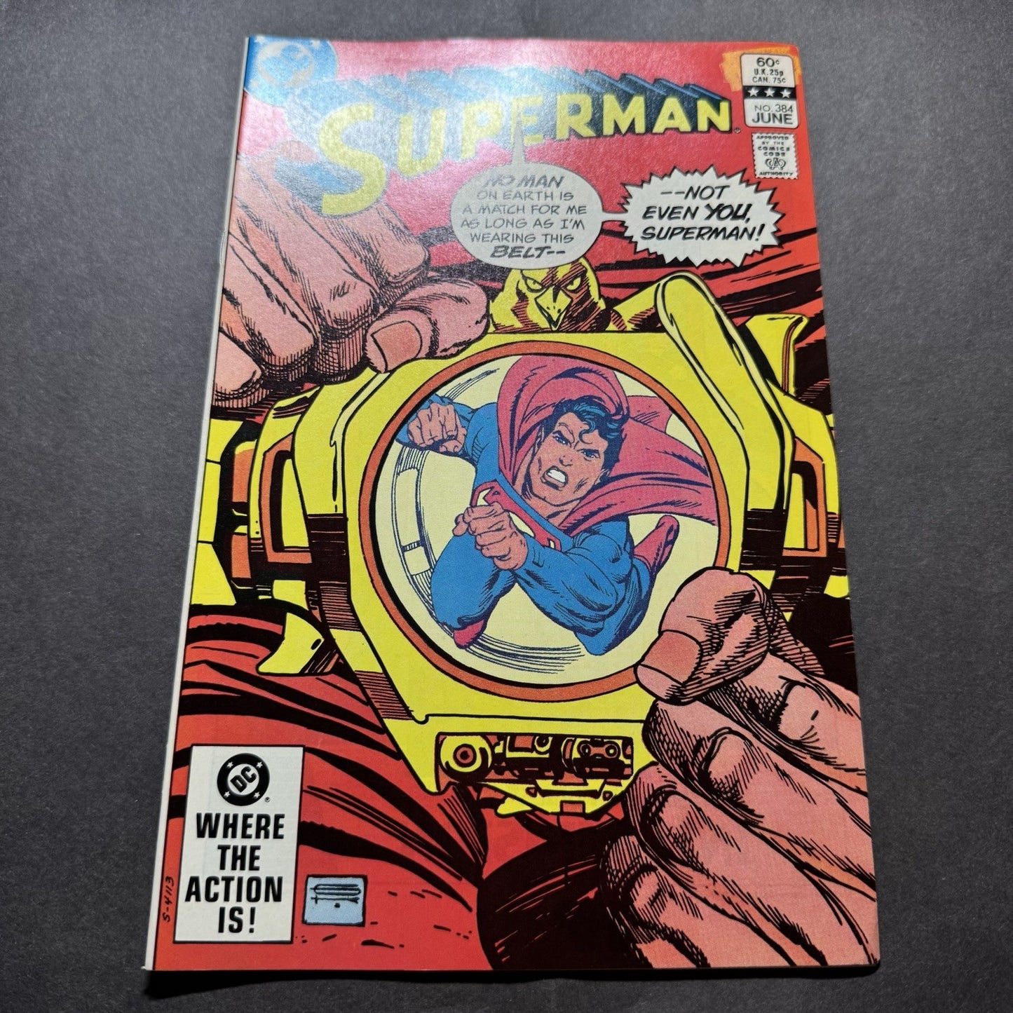 Superman 384 - Bronze Age Dc Comics 1983