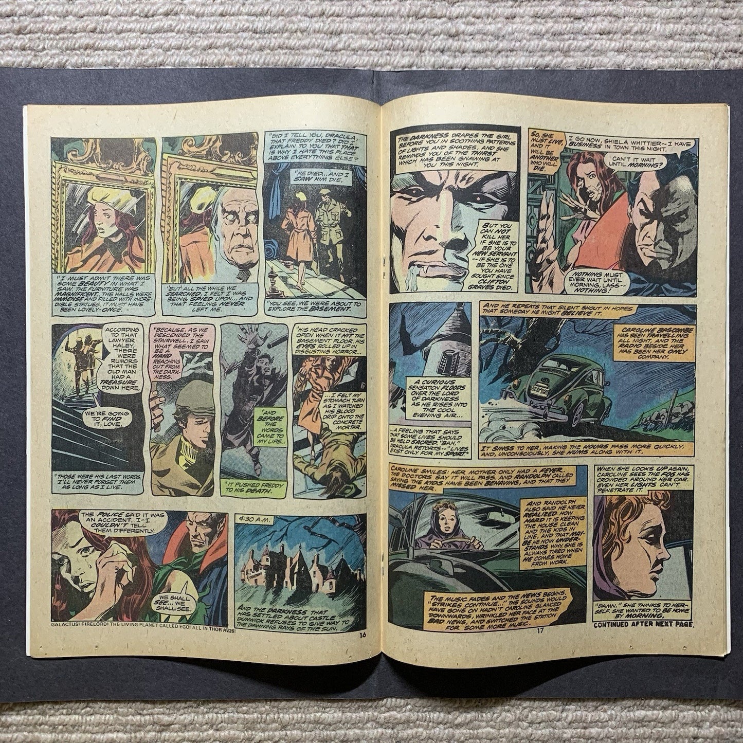 Tomb of Dracula 23/ Bronze Age marvel comics 1974