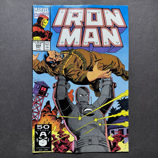 Iron Man 268 - Copper Age Marvel Comics 1991