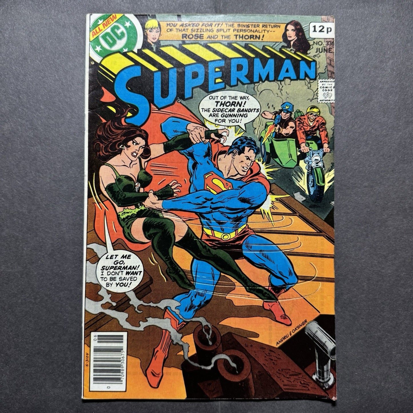 Superman 336 - Bronze Age Dc Comics 1979
