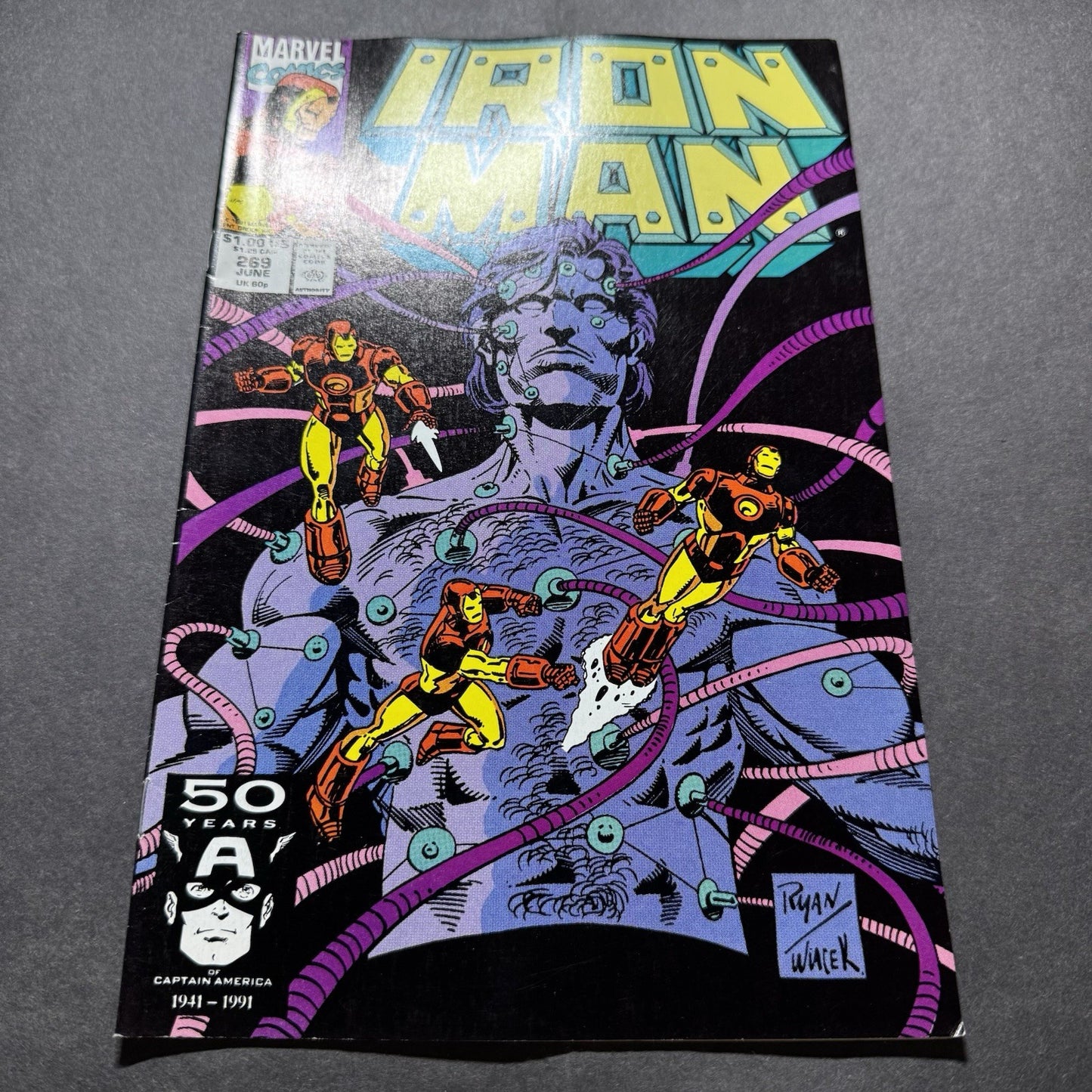 Iron Man 269 - Copper Age Marvel Comics 1991