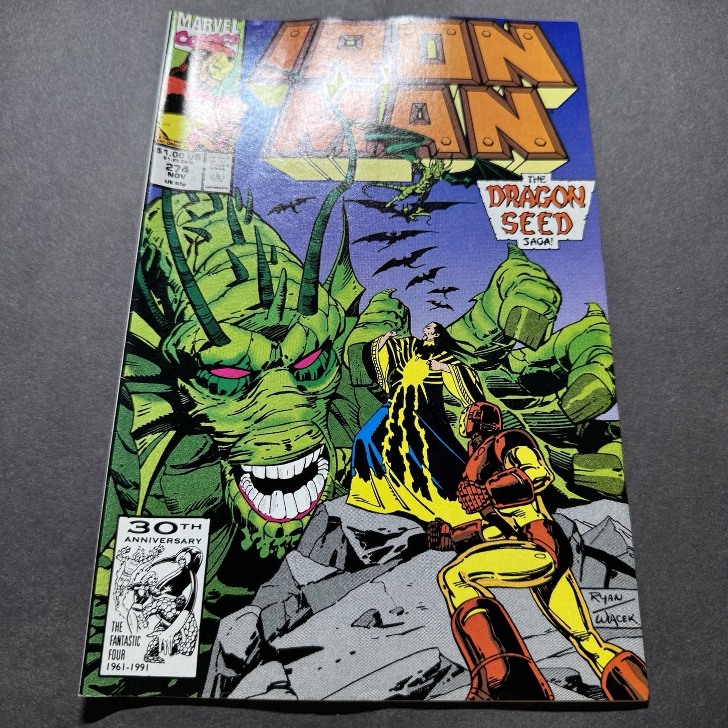 Iron Man 274 - Copper Age Marvel Comics 1991