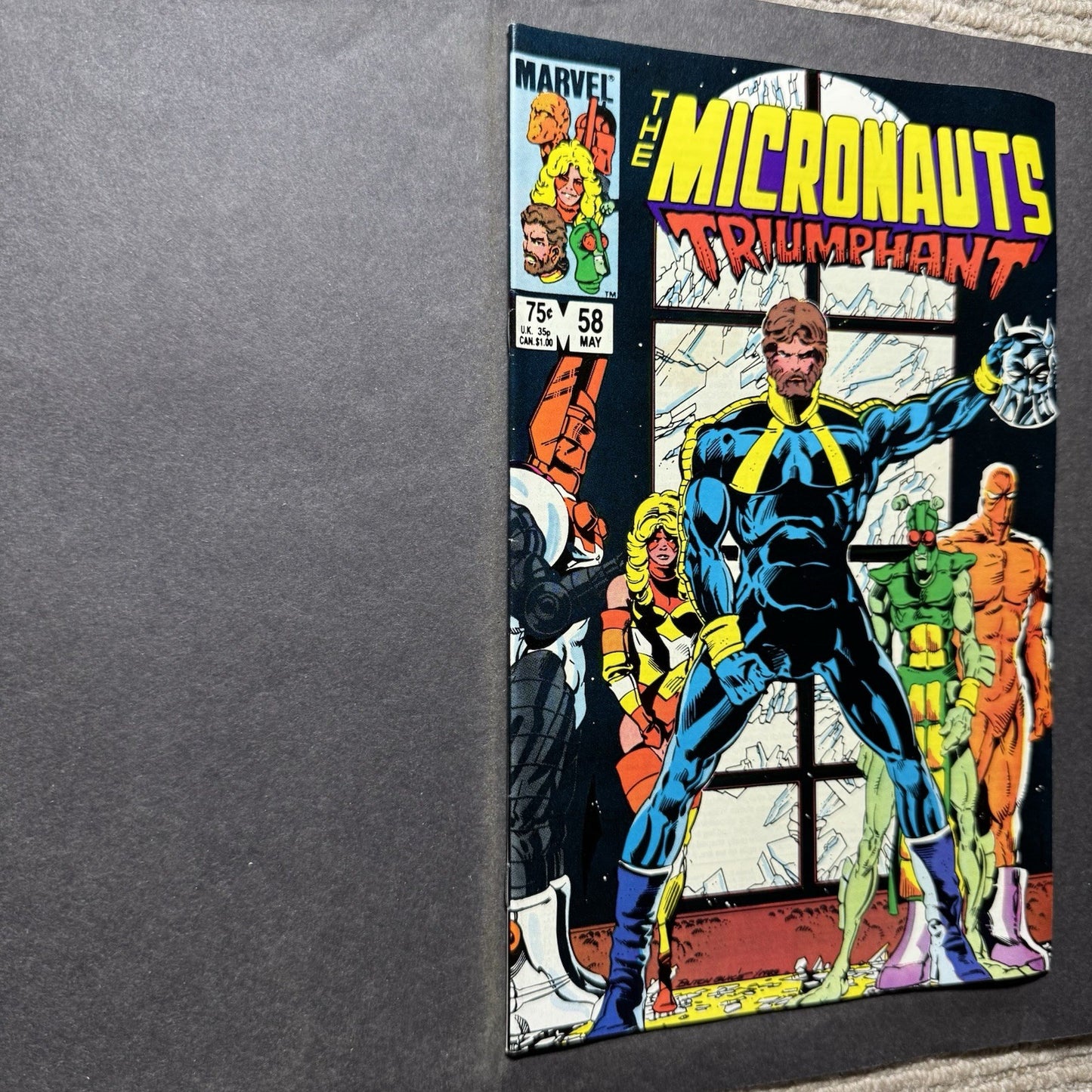 Micronauts 58 - Copper Age Marvel Comics 1984