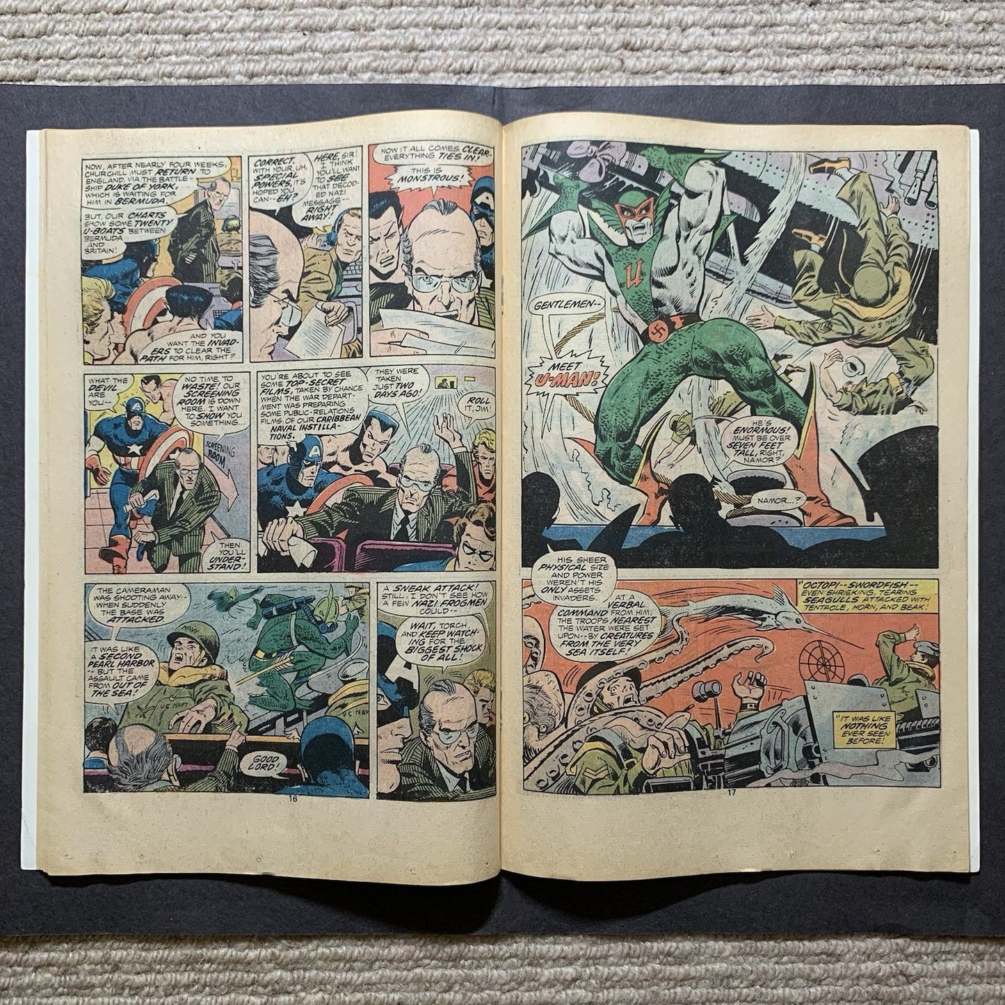 Invaders 3/ Bronze Age Marvel Comics 1975