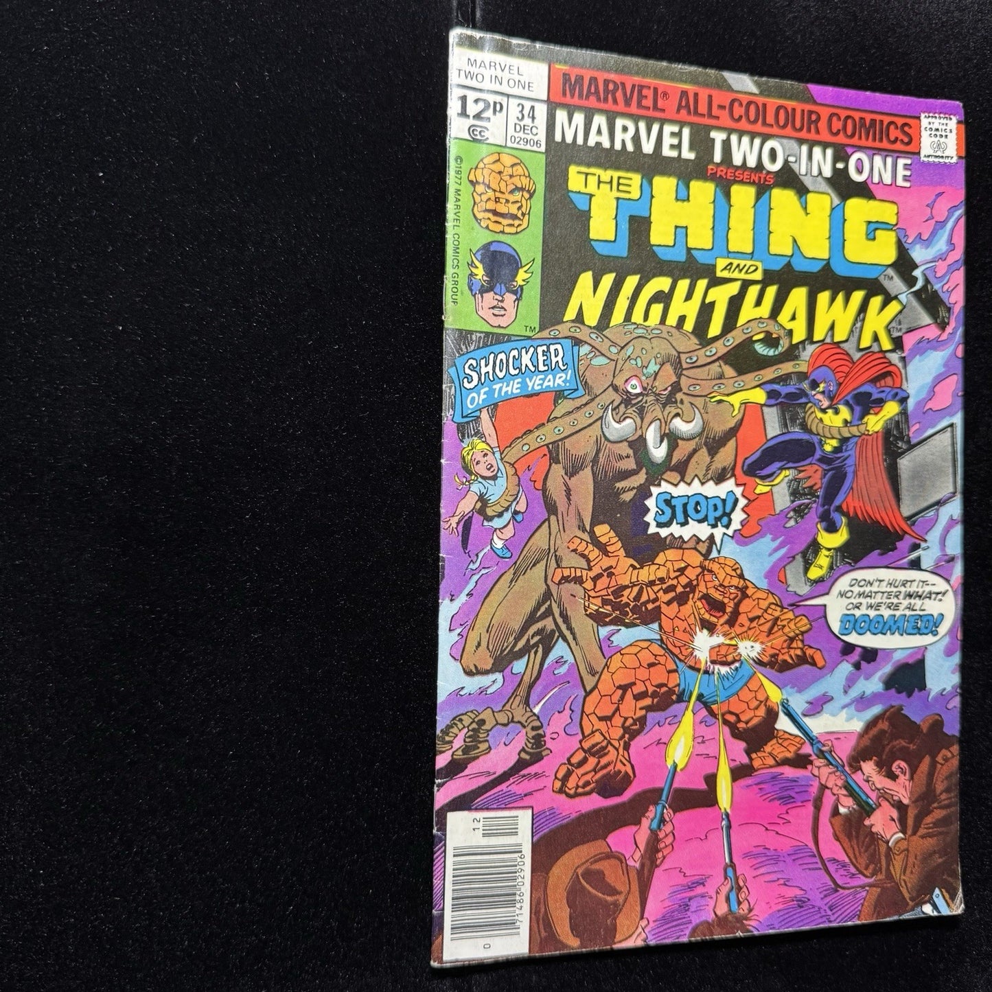 Marvel Two In One 34 - Bronze Age Marvel Comics 1977