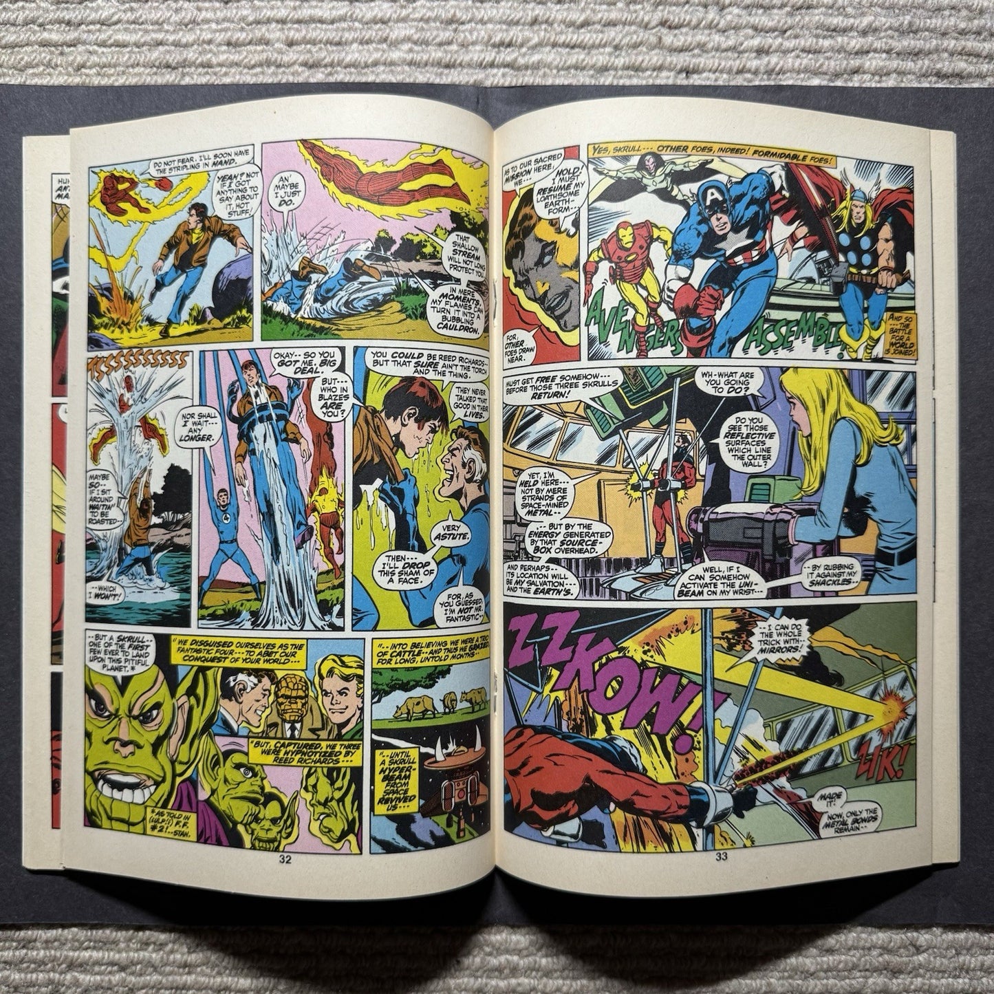 Kree Skull War 1 -  Bronze Age Marvel Comics 1983