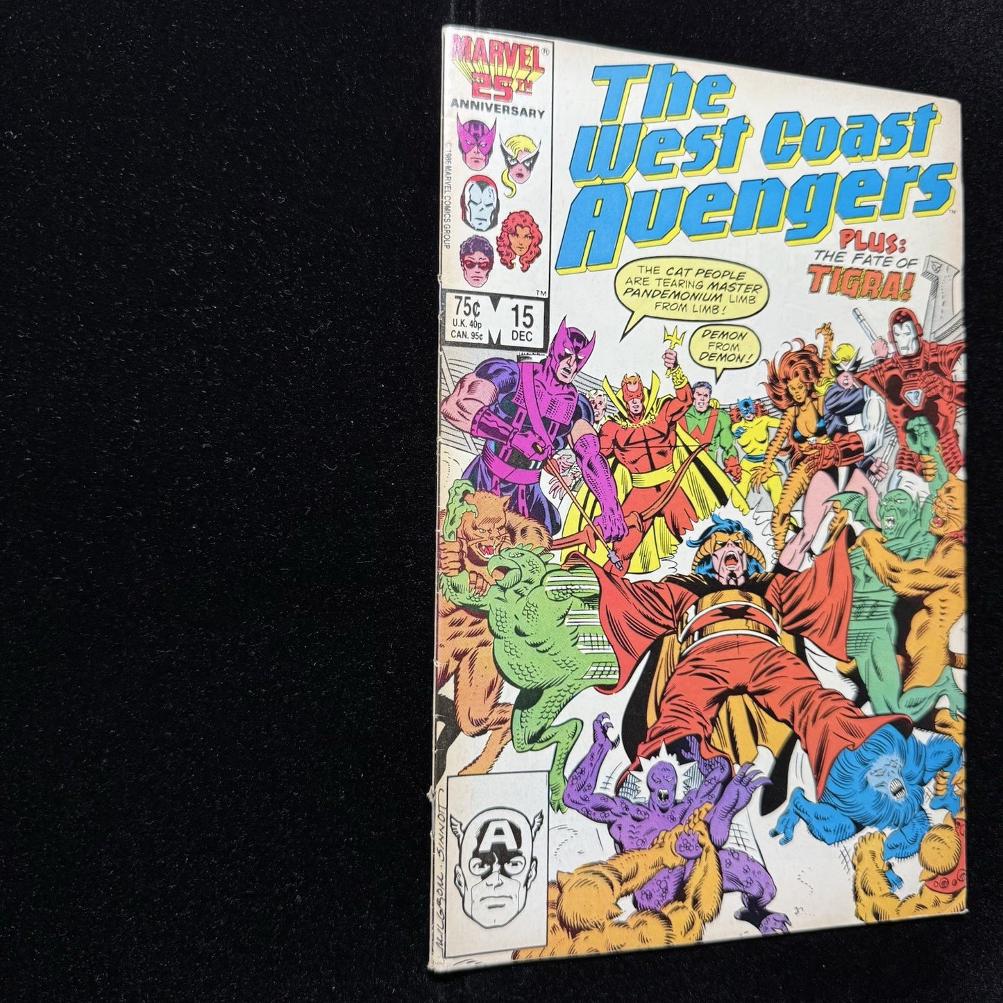 West Coast Avengers 15 - Copper Age Marvel Comics 1986