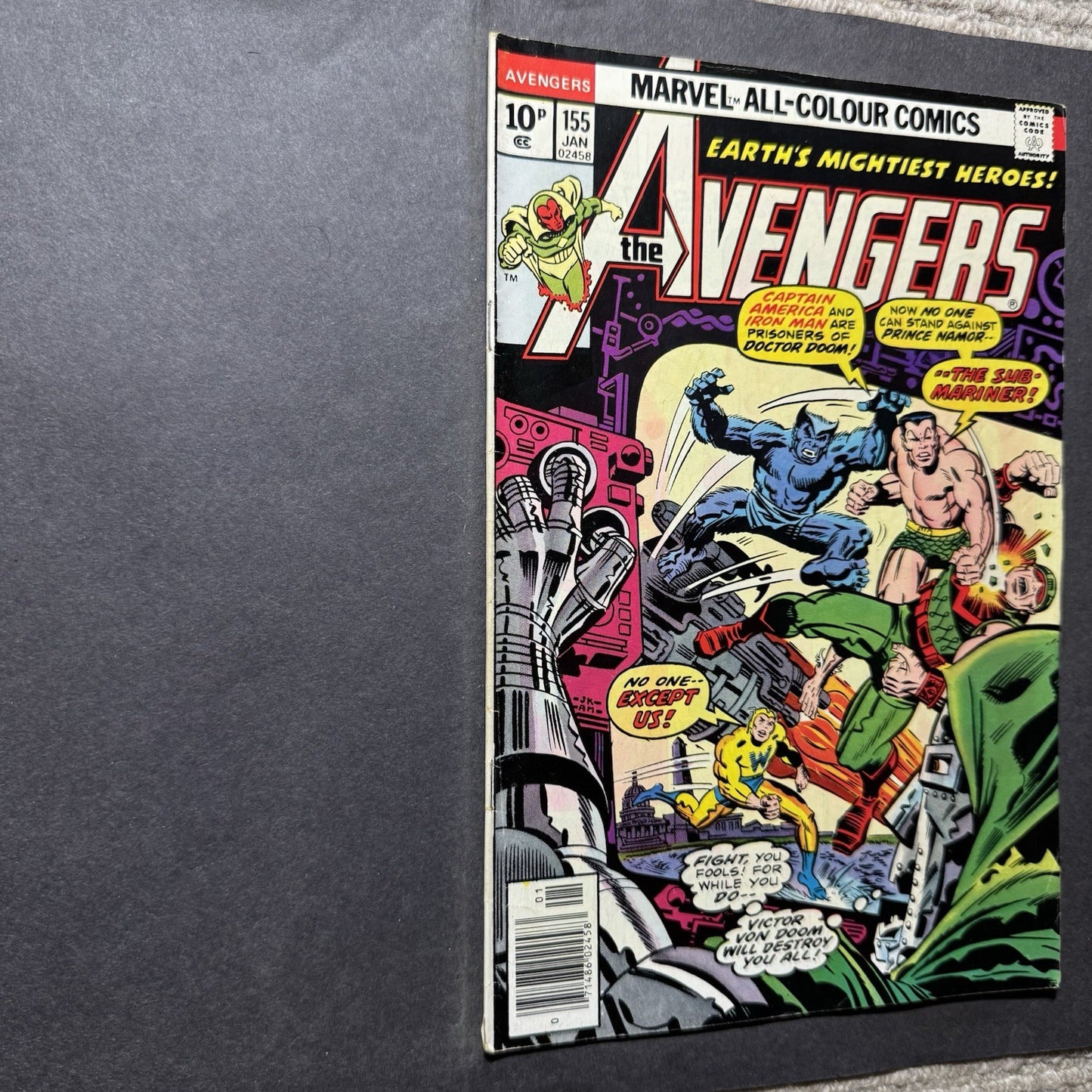 Avengers 155/ Bronze Age Marvel Comics 1977