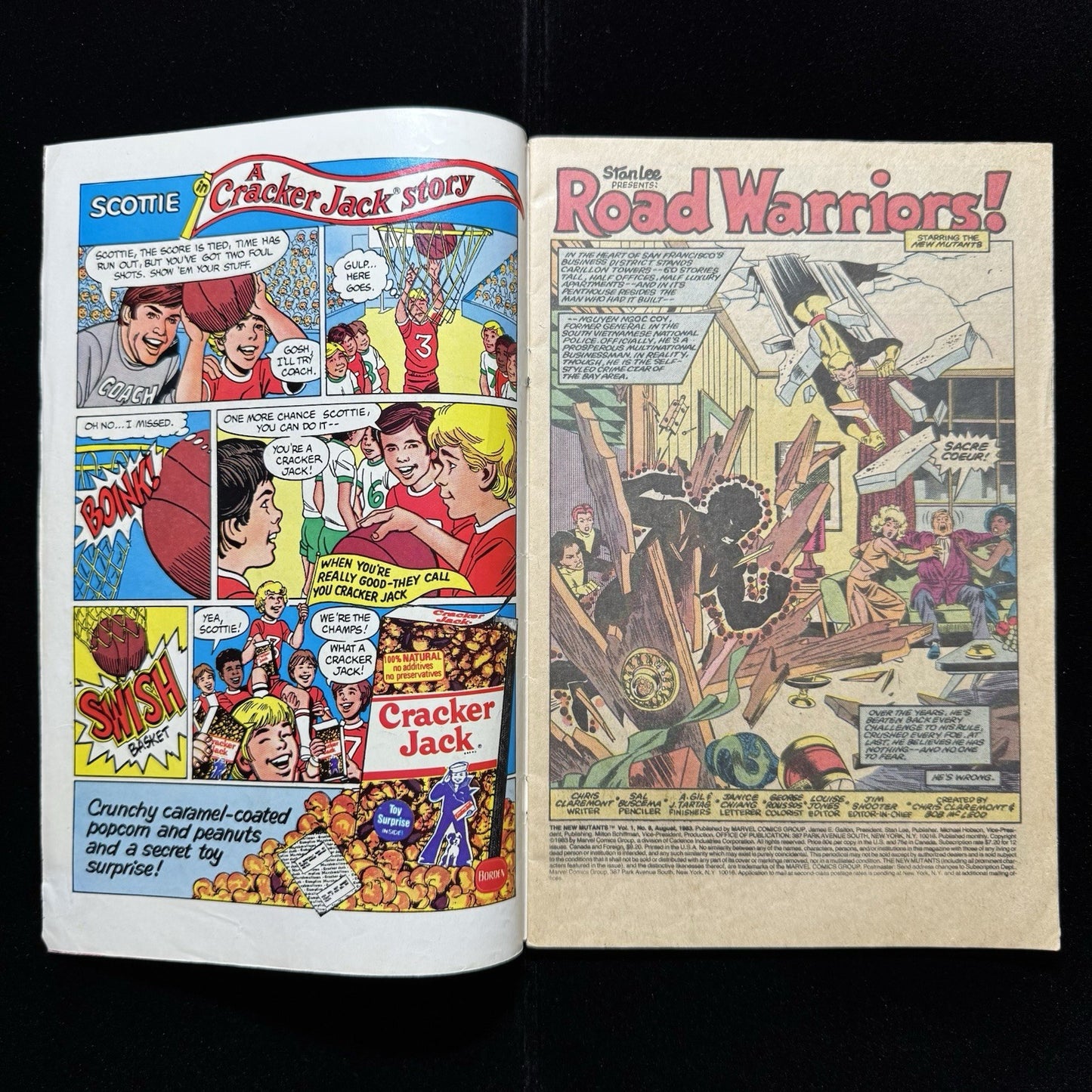 New Mutants 6 - Bronze Age Marvel Comics 1983
