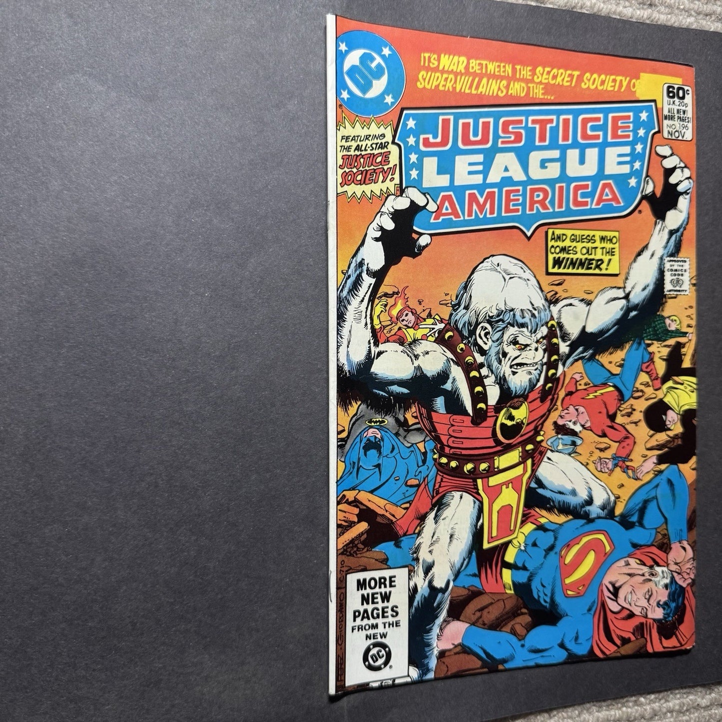 Justice League 196 - Bronze Age Dc Comics 1981