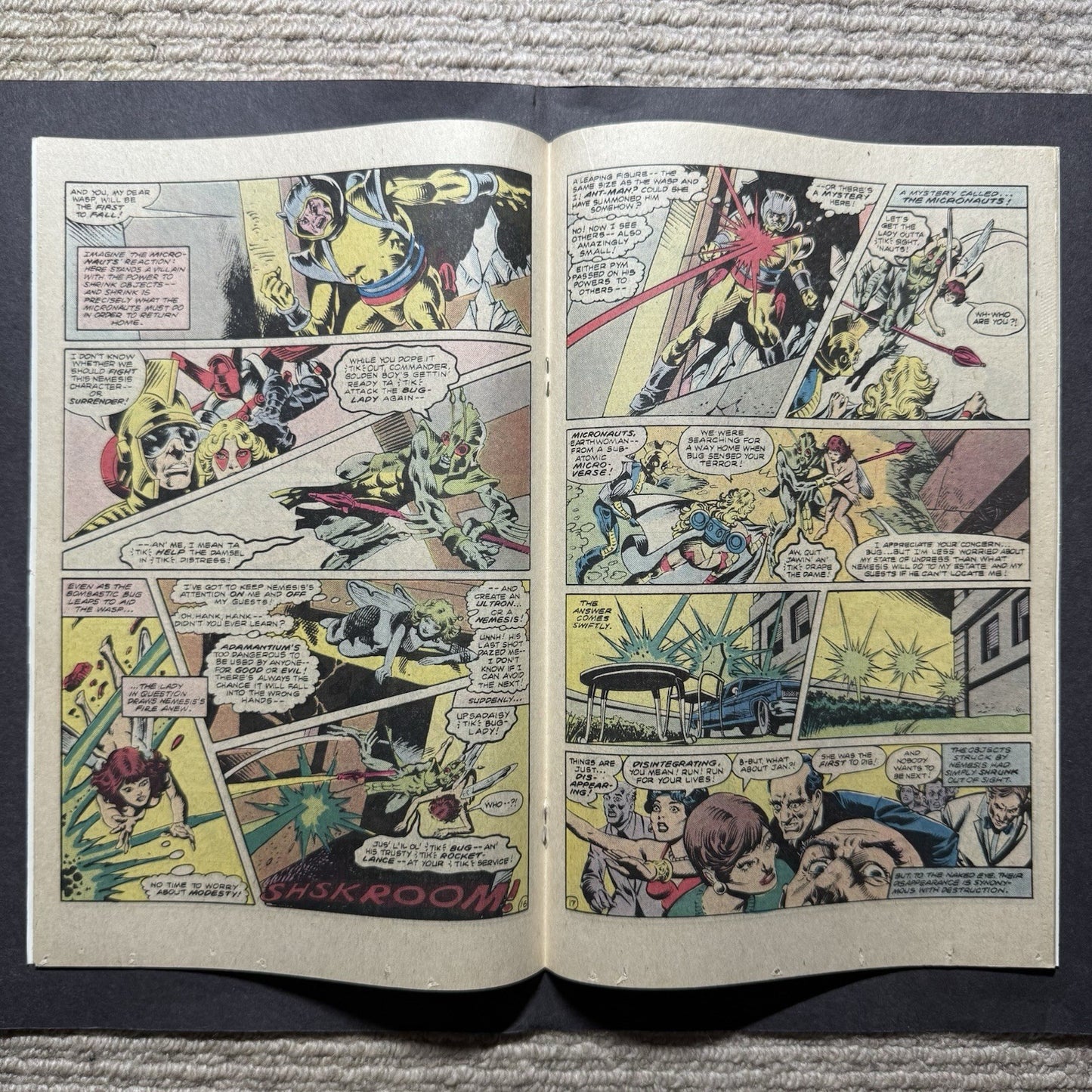 Micronauts 42 - Bronze Age Marvel Comics 1982