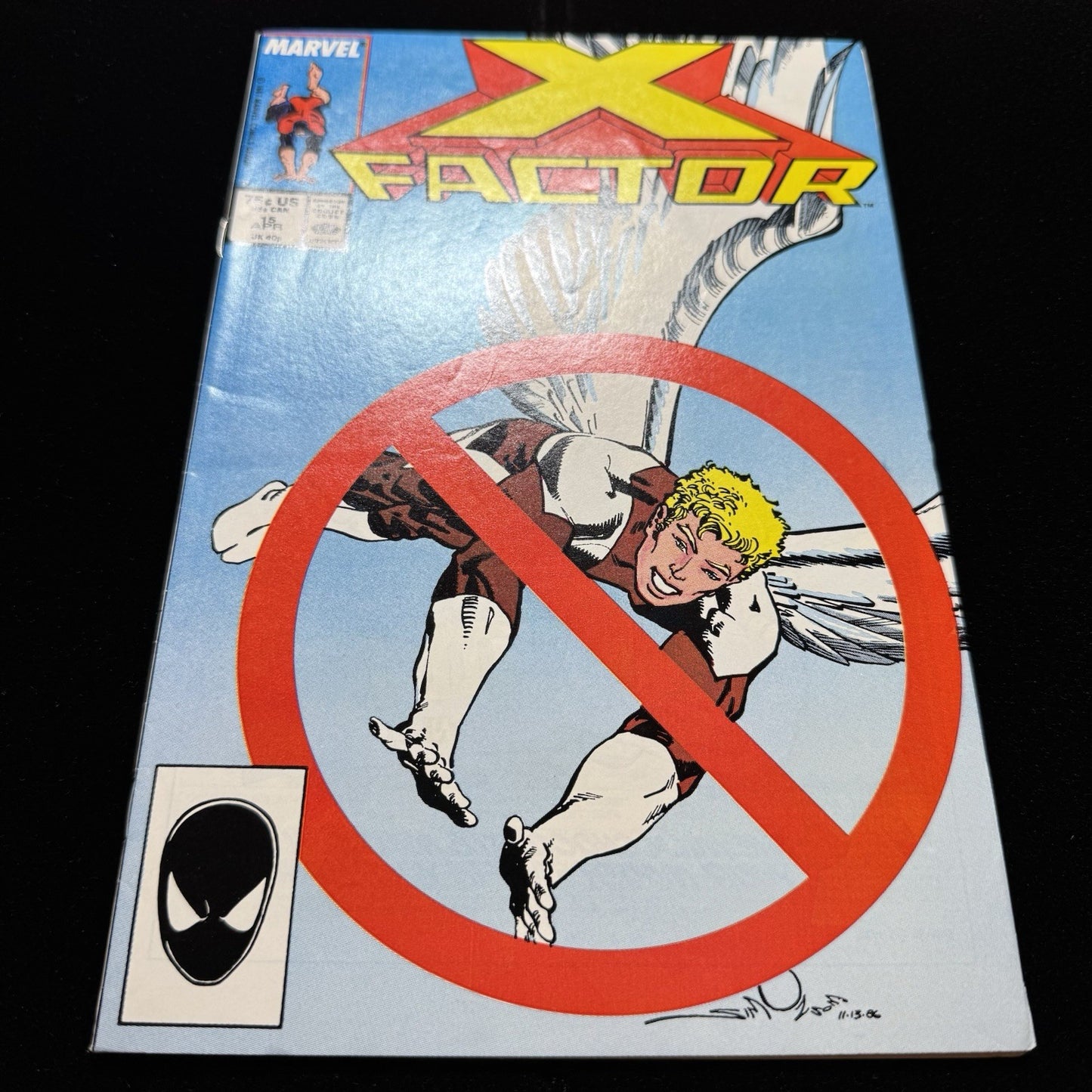 X-Factor 15 - Angel’s Wings Are Amputated - Copper Age Marvel Comics 1987
