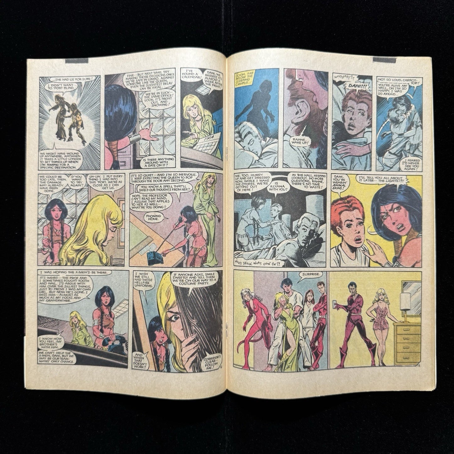 New Mutants 17 - 2nd App Of Thunderbird - Copper Age Marvel Comics 1984