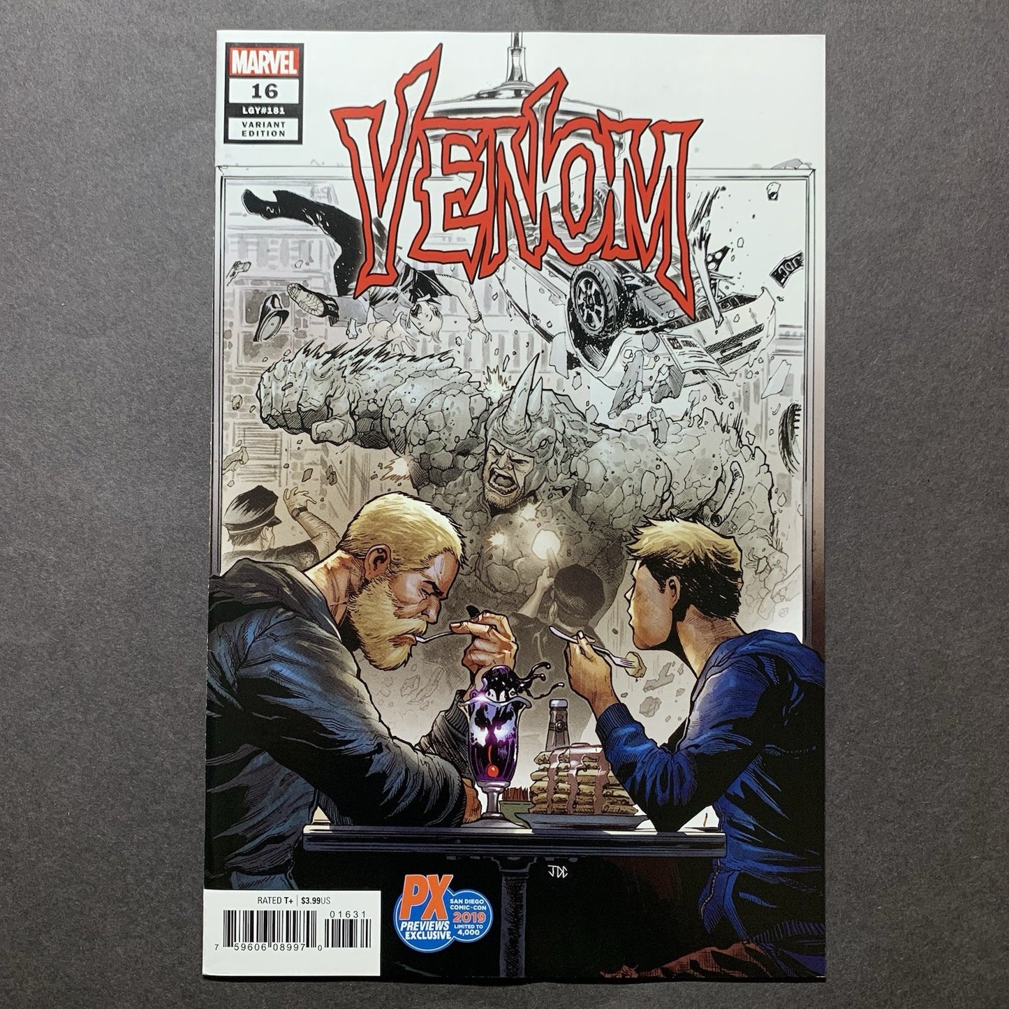 VENOM 16/ SDCC Variant Ltd 4000/ Modern Age Marvel Comics 2019
