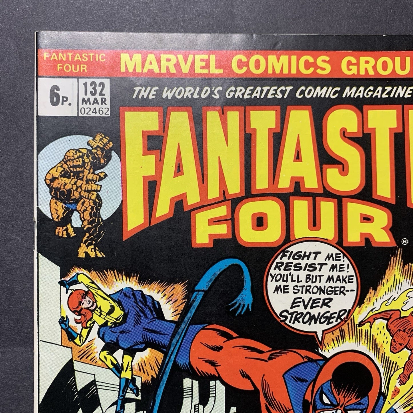 Fantastic Four 132/ Bronze Age Marvel Comics 1973/ VF+