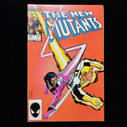 New Mutants 17 - 2nd App Of Thunderbird - Copper Age Marvel Comics 1984
