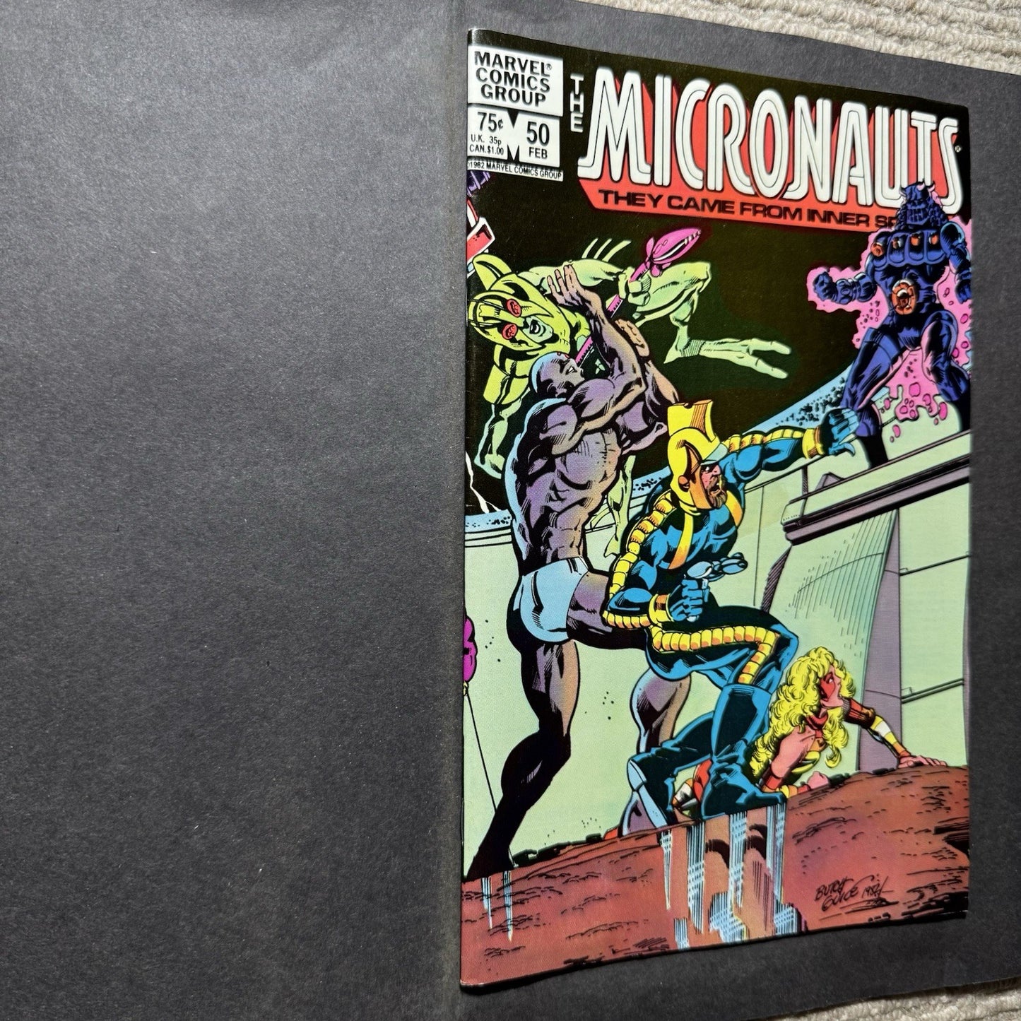 Micronauts 50 - Bronze Age Marvel Comics 1983