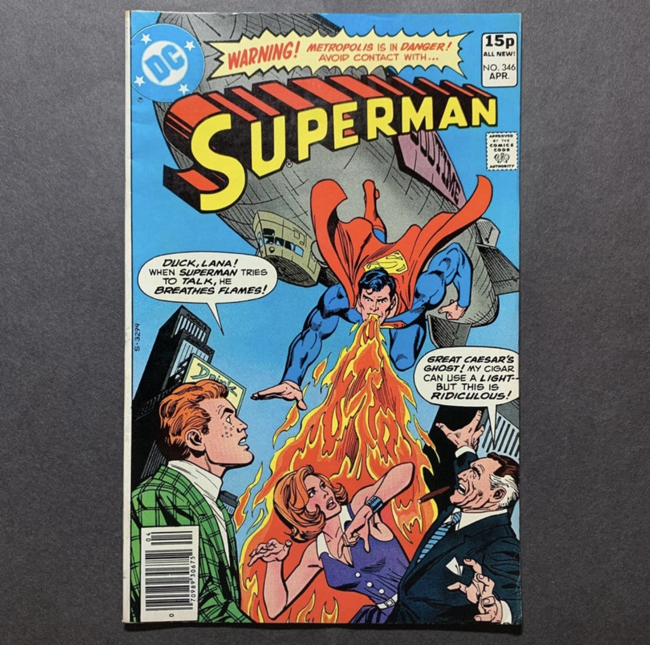 Superman 346 - Bronze Age Dc Comics 1980