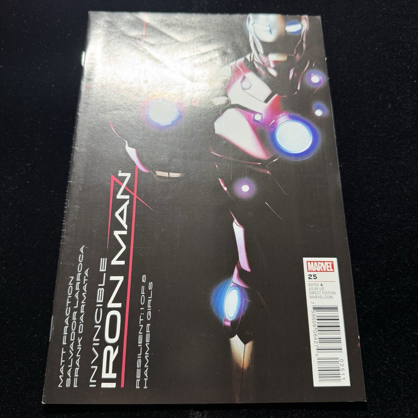 Invincible Iron Man 25 - Variant Cover - Modern Age Marvel Comics 2010