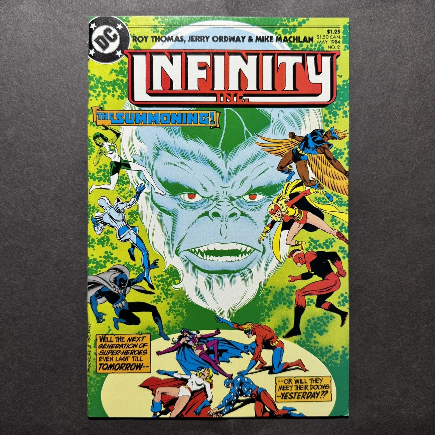 Infinity Inc 2 - Copper Age Dc Comics 1984