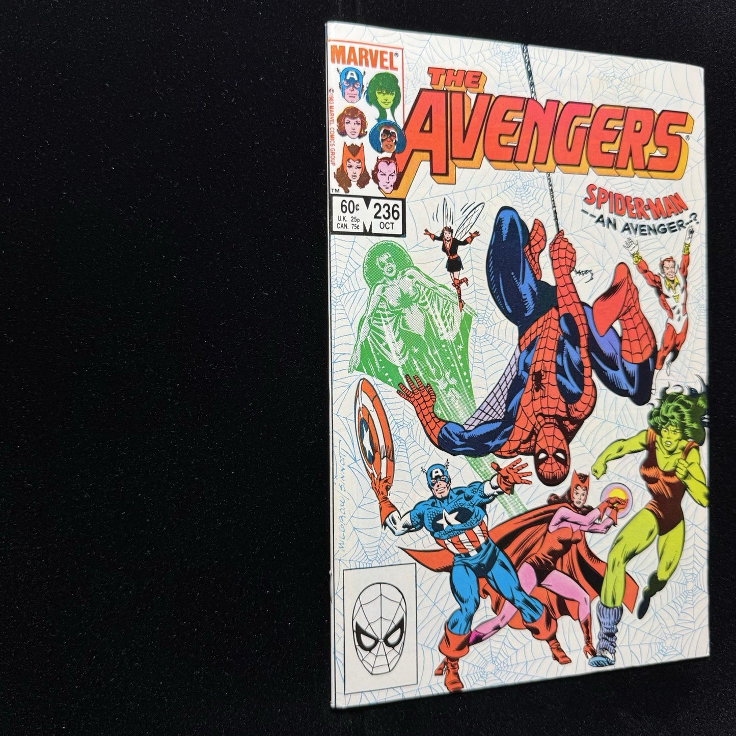 Avengers 236 - Spider-Man Is Denied Membership To Avengers - Bronze Age 1983