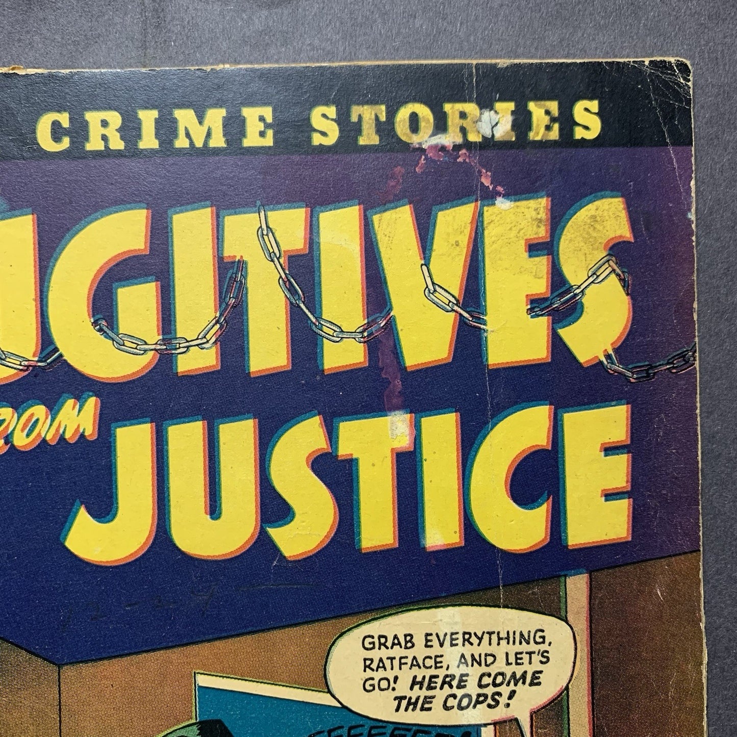 Fugitives from justice 1/ golden age St. John comics 1952