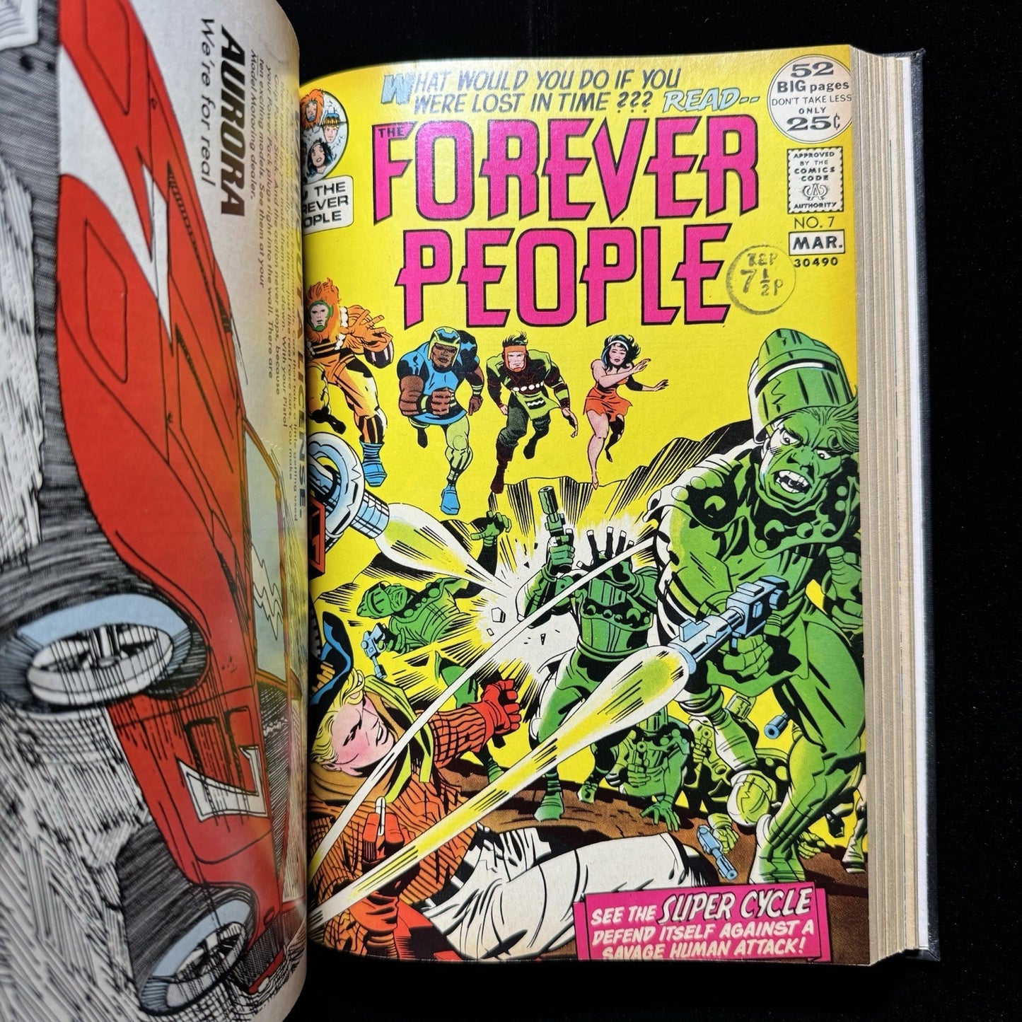 Forever People 1-11 - Bound Volume - 1st App Darkseid - Bronze Age Dc 1971/ 1972