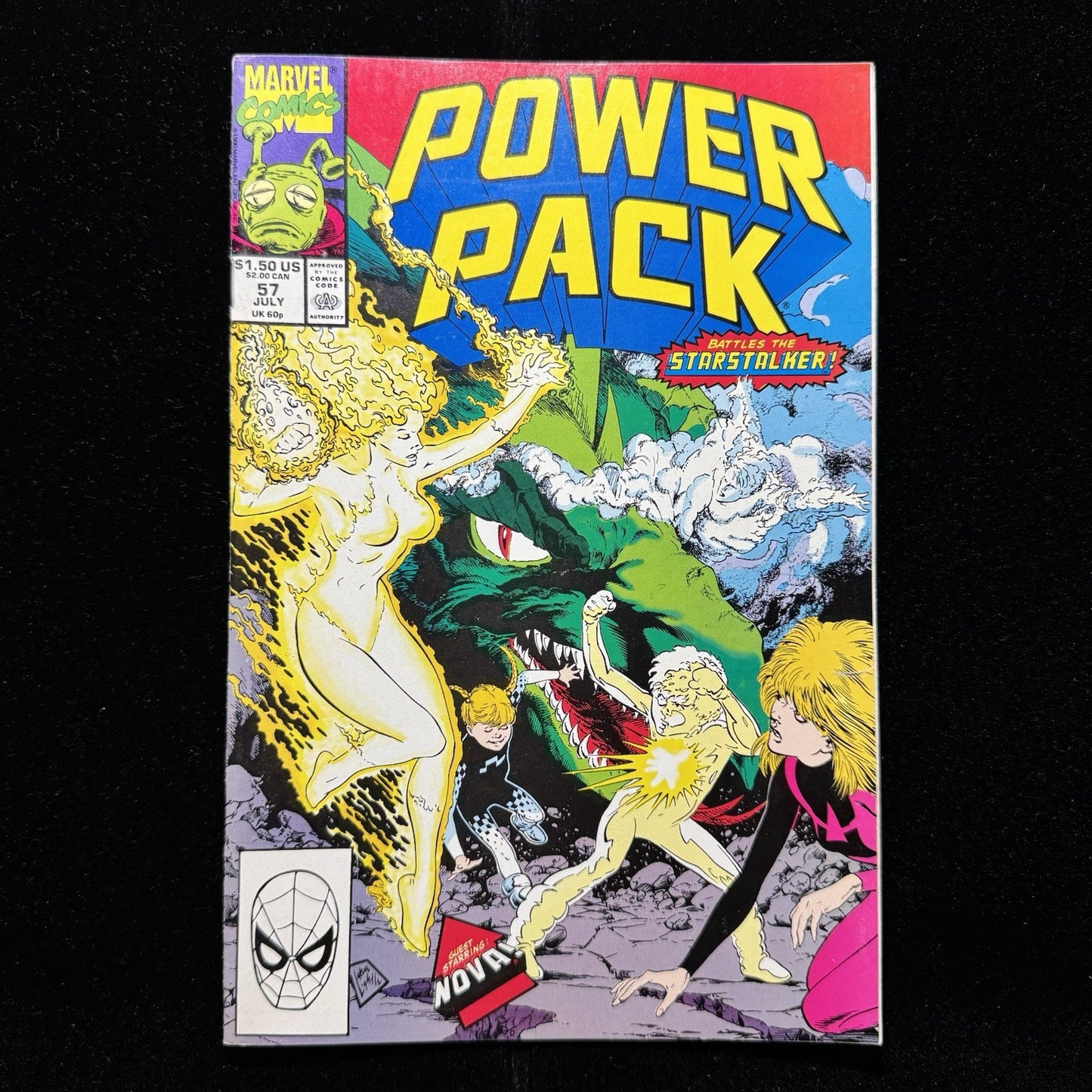 Power Pack 57 - Copper Age Marvel Comics 1990