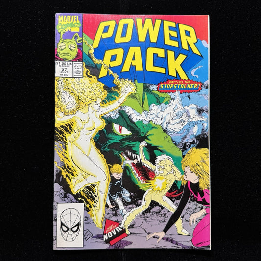 Power Pack 57 - Copper Age Marvel Comics 1990