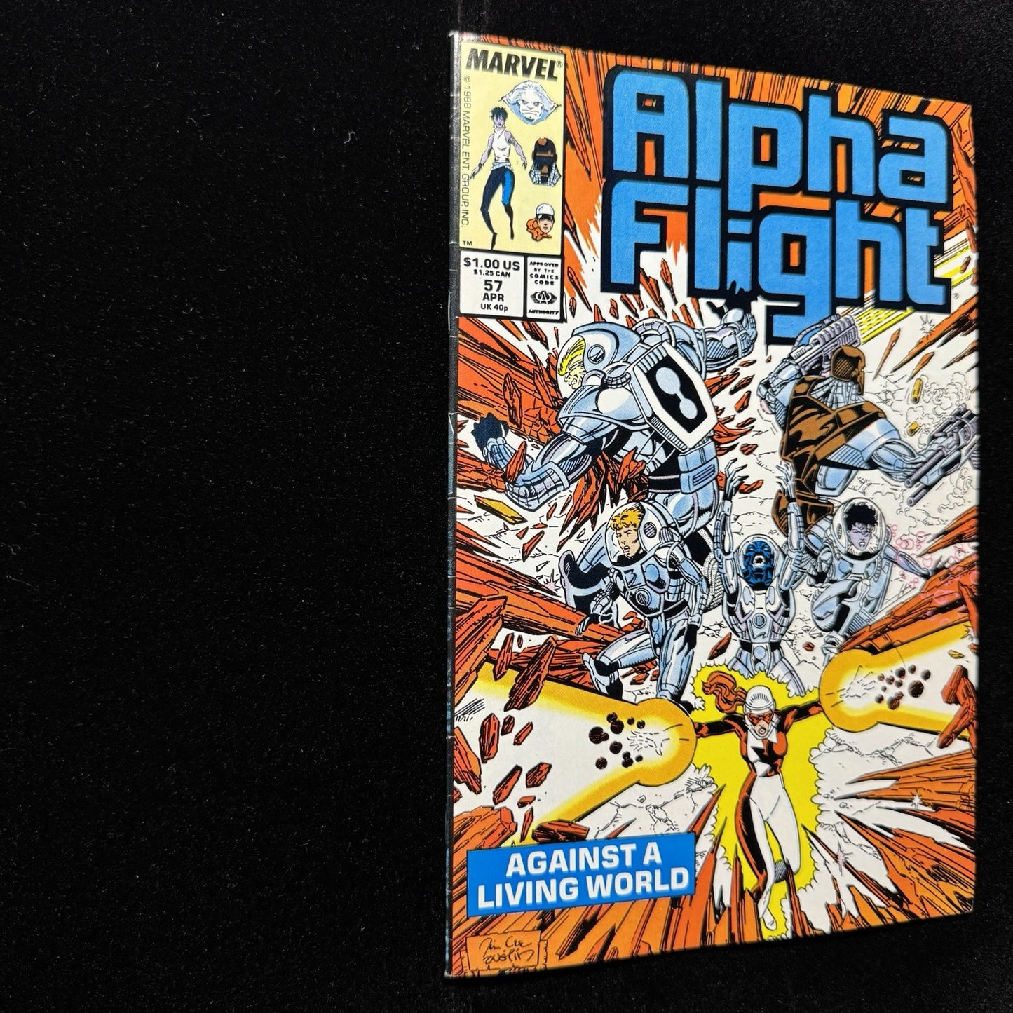 Alpha Flight 57 - First Appearance Of Dreamqueen - Copper Age Marvel Comics 1988