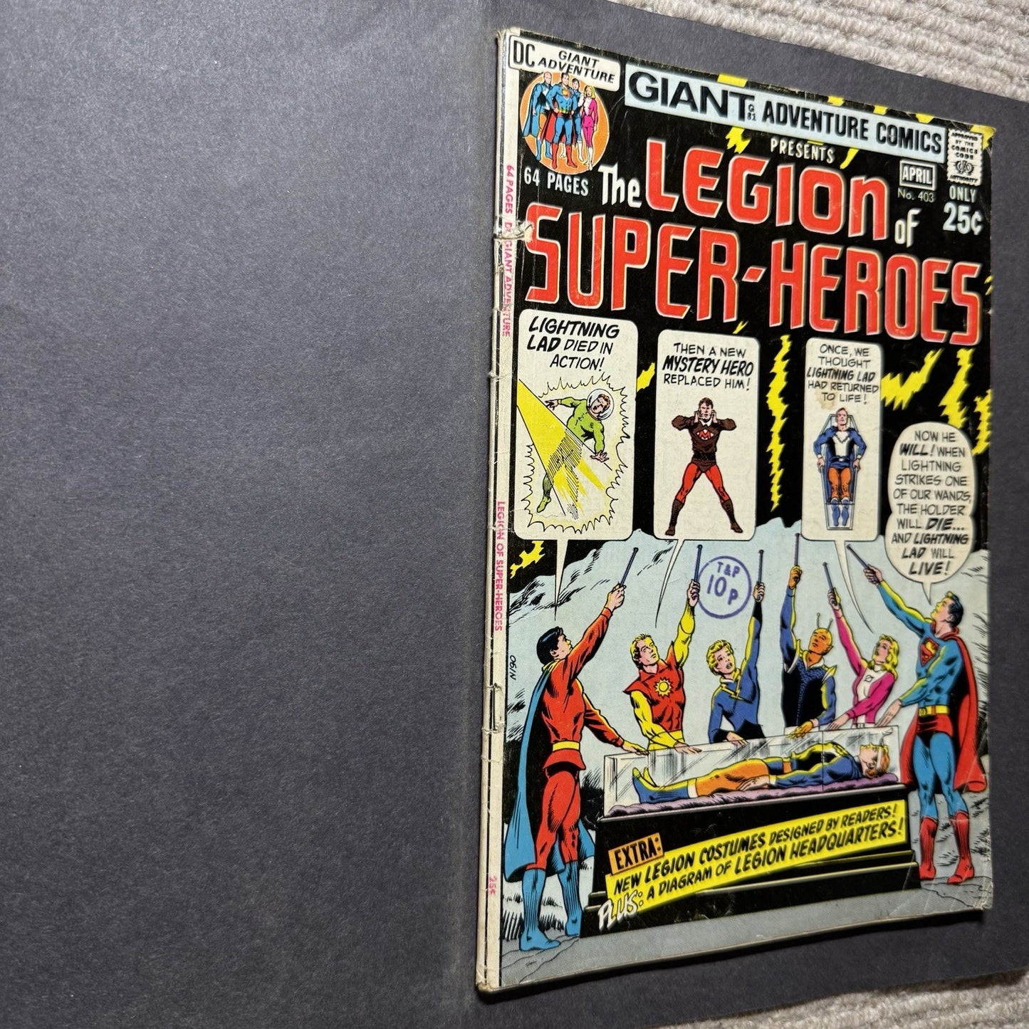 Adventure Comics 403 - Debut Of New Costumes - Bronze Age Dc Comics 1971