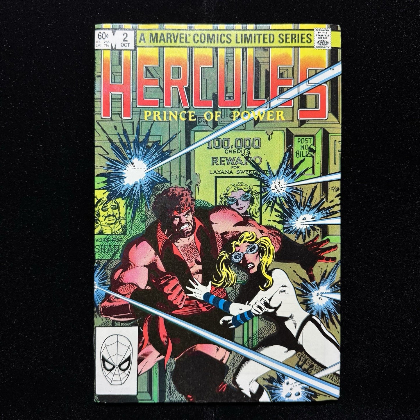 Hercules 1-4 - First Solo Title - Full Set - Bronze Age Marvel Comics 1982