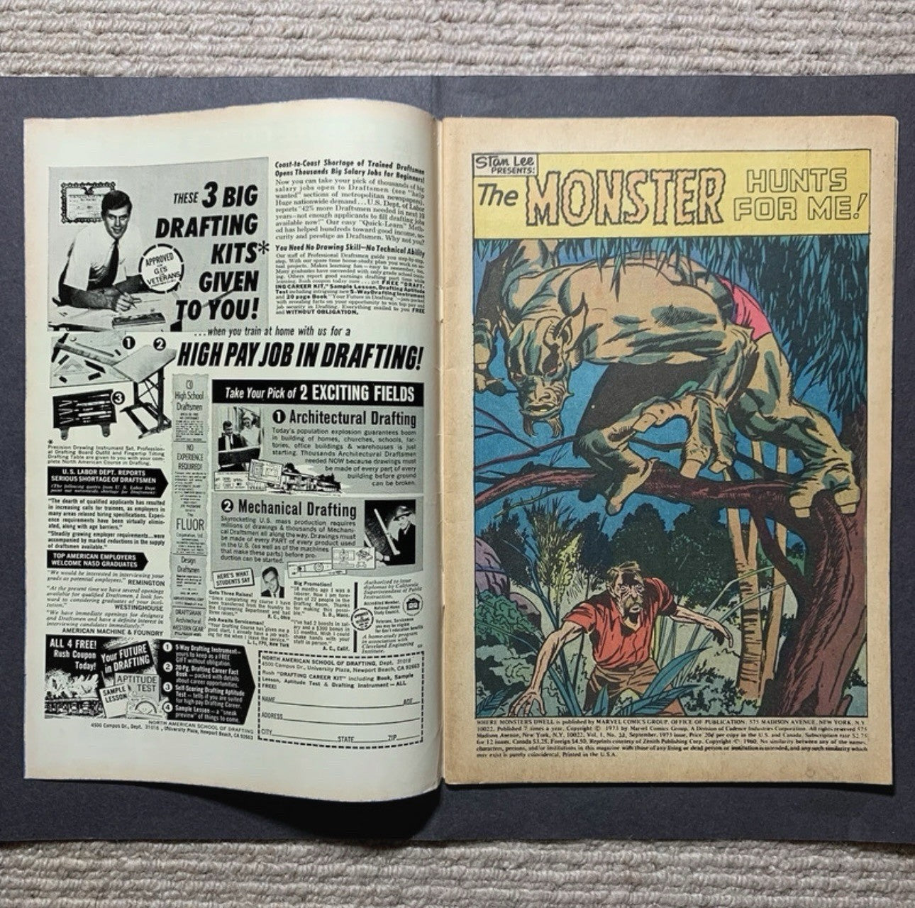 Where Monsters Dwell 23 - Bronze Age Marvel Comics 1973