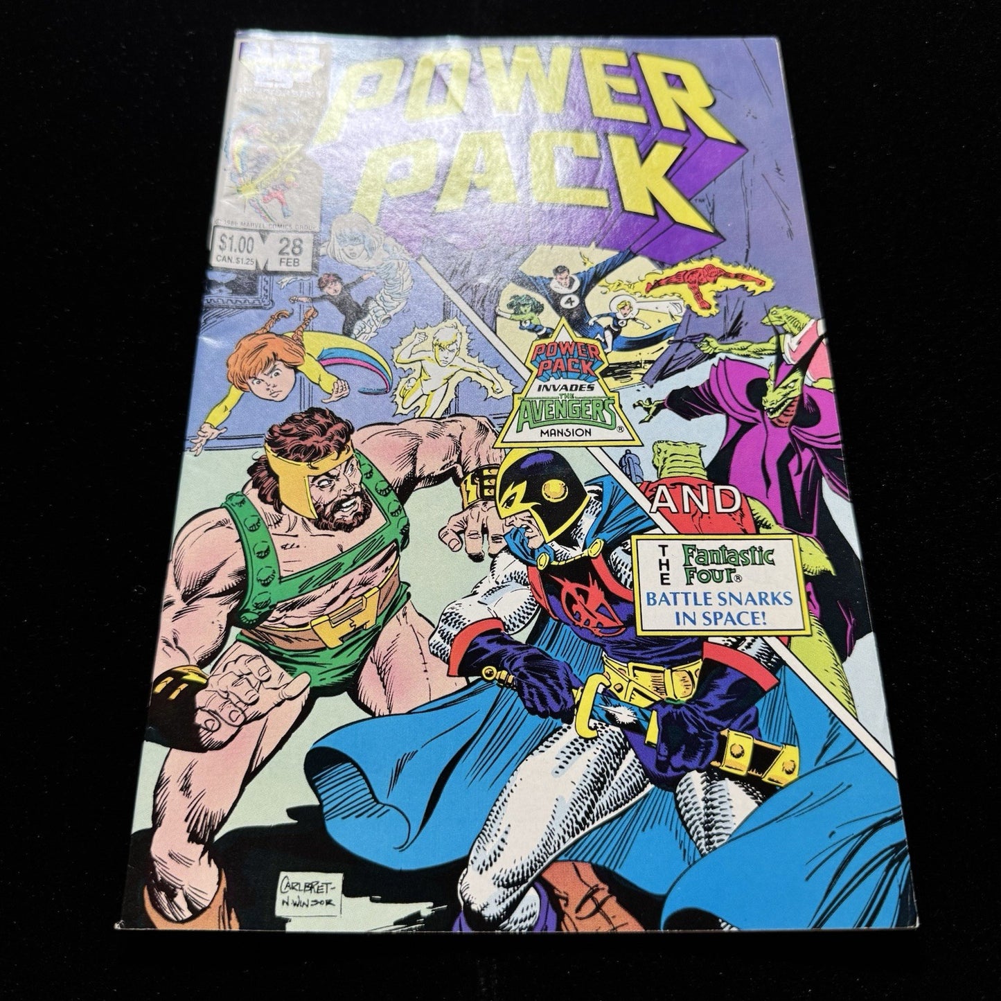 Power Pack 28 - Copper Age Marvel Comics 1987