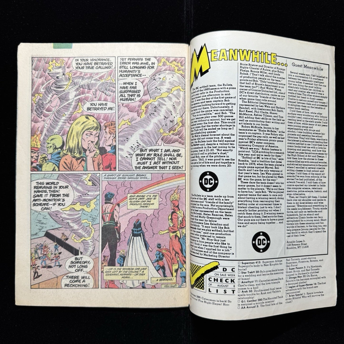 Justice League Of America Annual 3 - Copper Age Dc Comics 1985