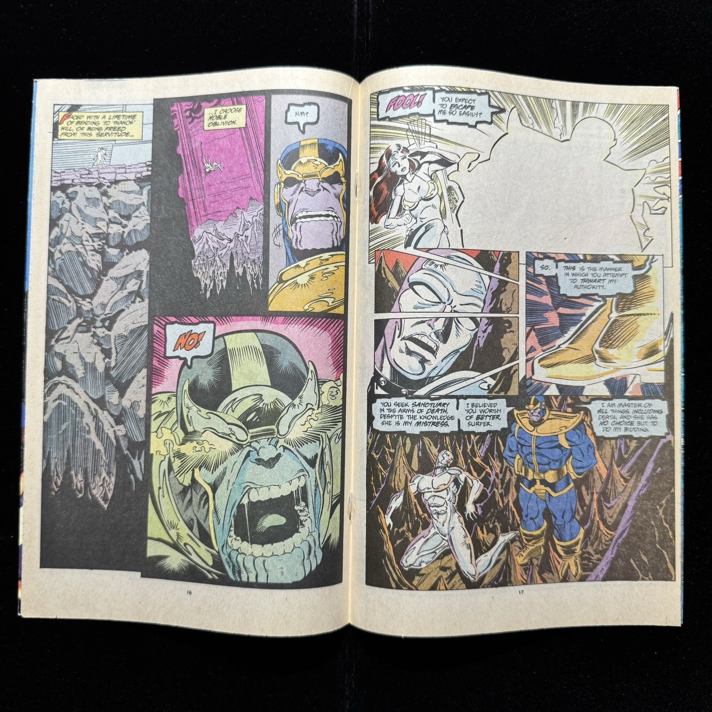 Silver Surfer 56 - Newsstand - Copper Age Marvel Comics 1991