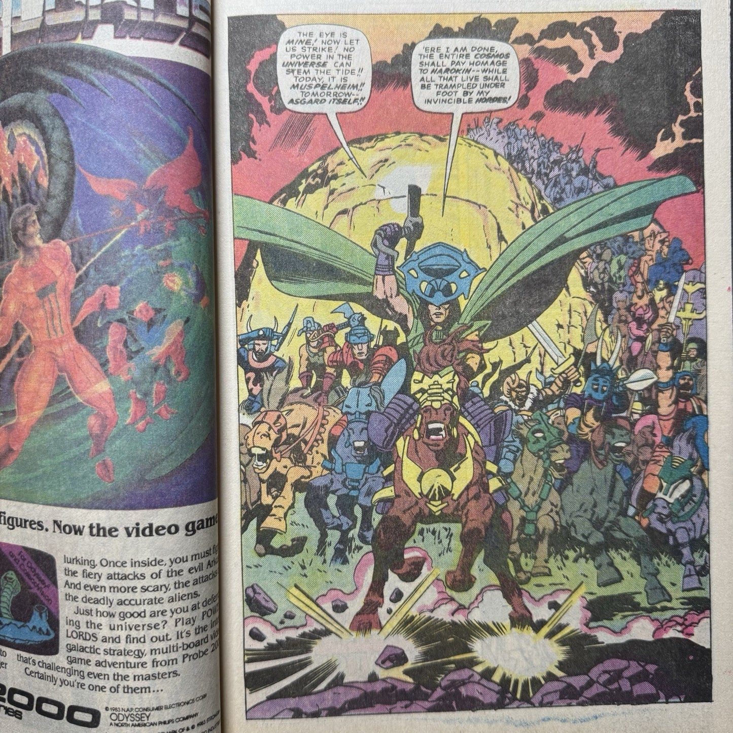 Tales Of Asgard 1 - Copper Age Marvel Comics 1984