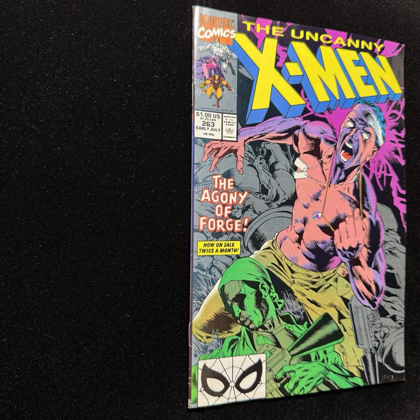 Uncanny X-Men 263 - Copper Age Marvel Comics 1990
