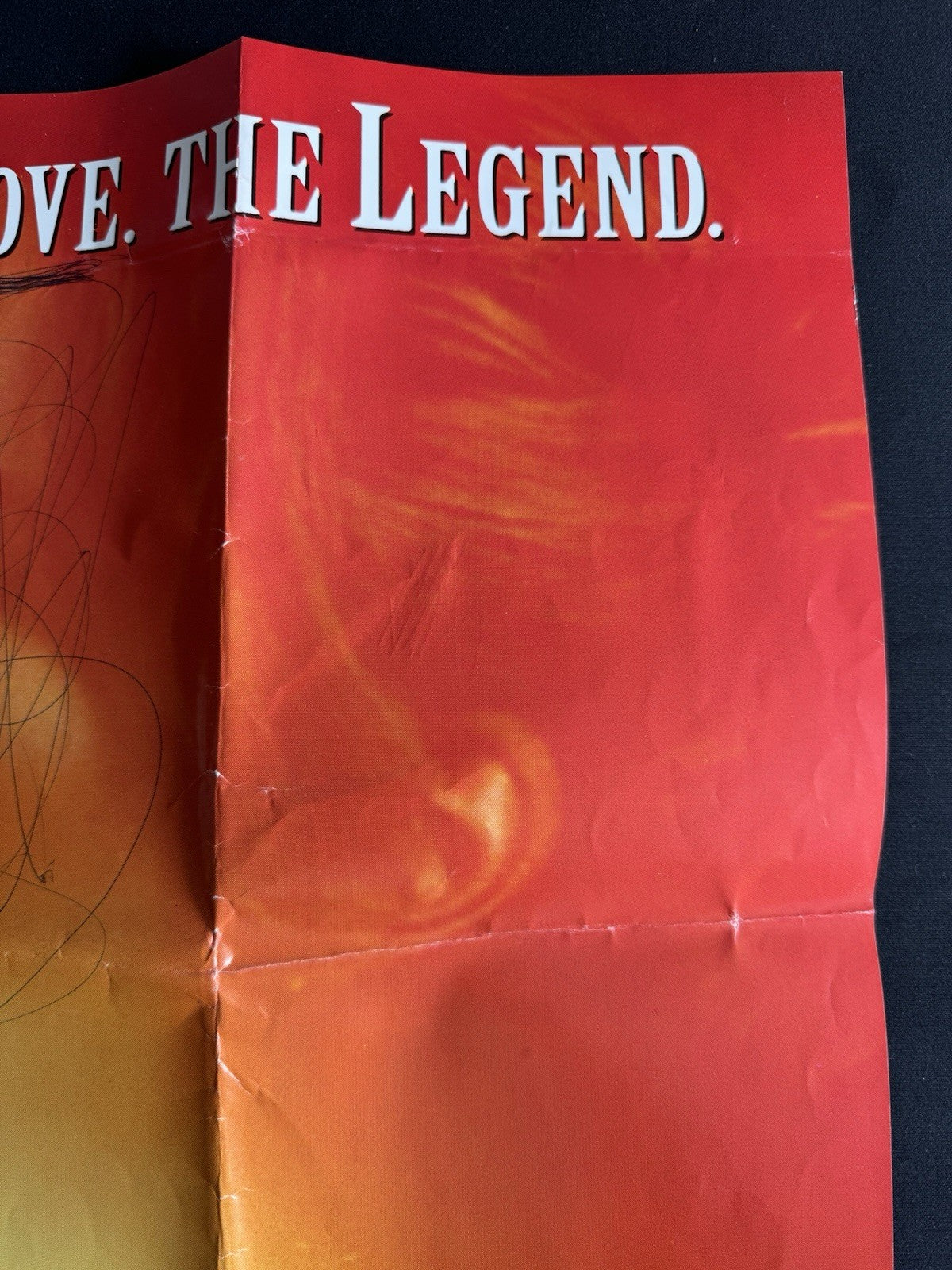 Dragon The Bruce Lee Story 1993 - Original US One Sheet Poster - Folded