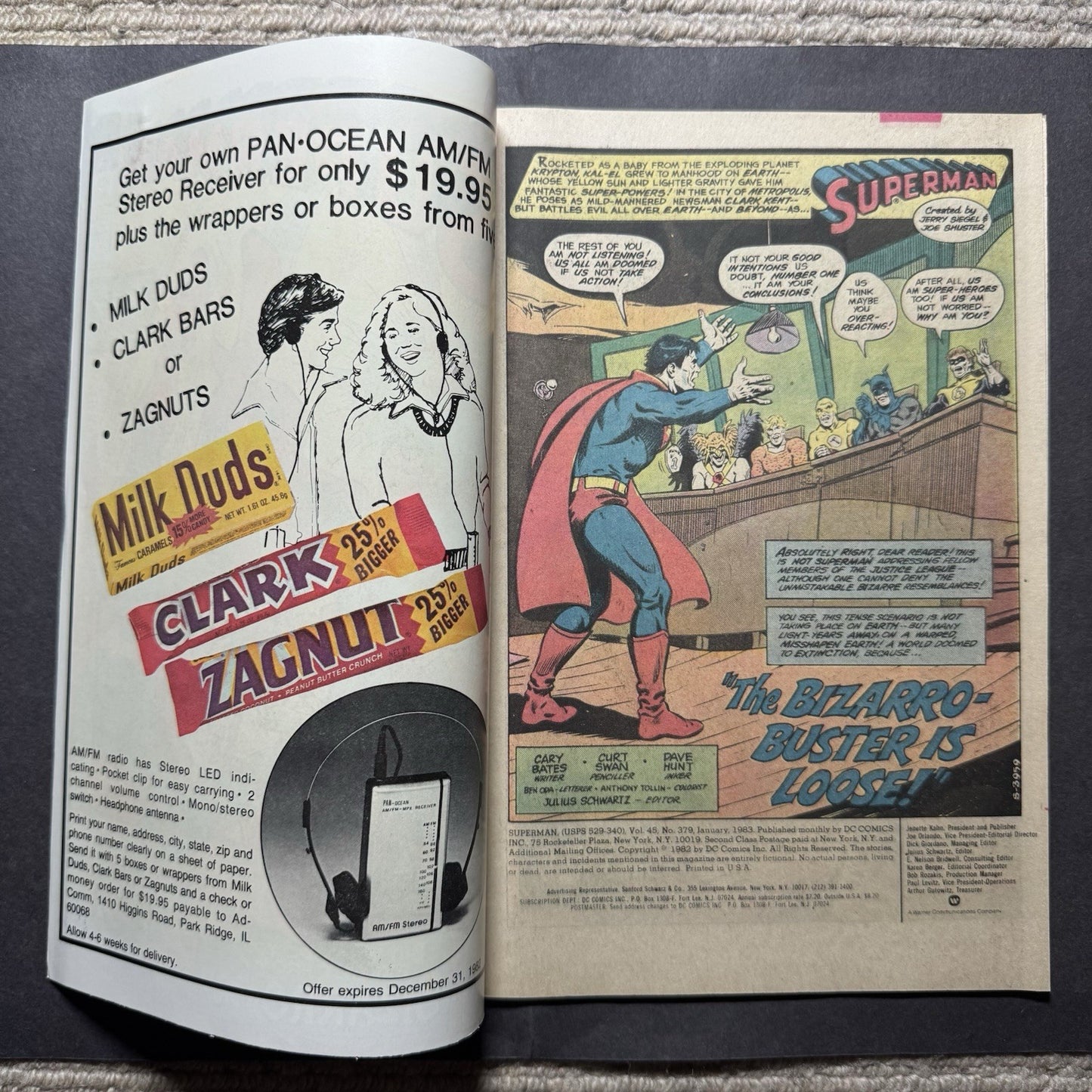 Superman 379 - Bronze Age Dc Comics 1983