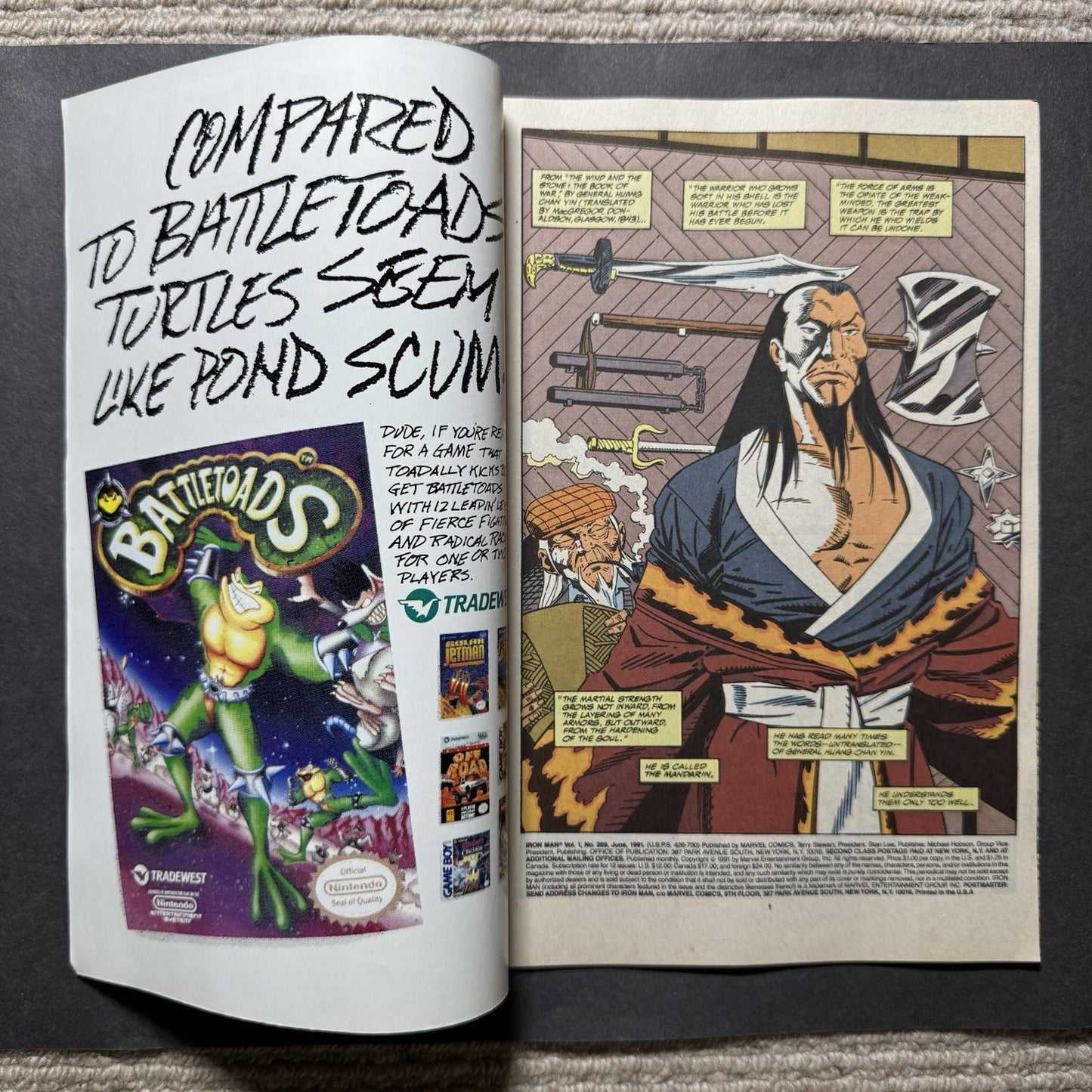 Iron Man 269 - Copper Age Marvel Comics 1991