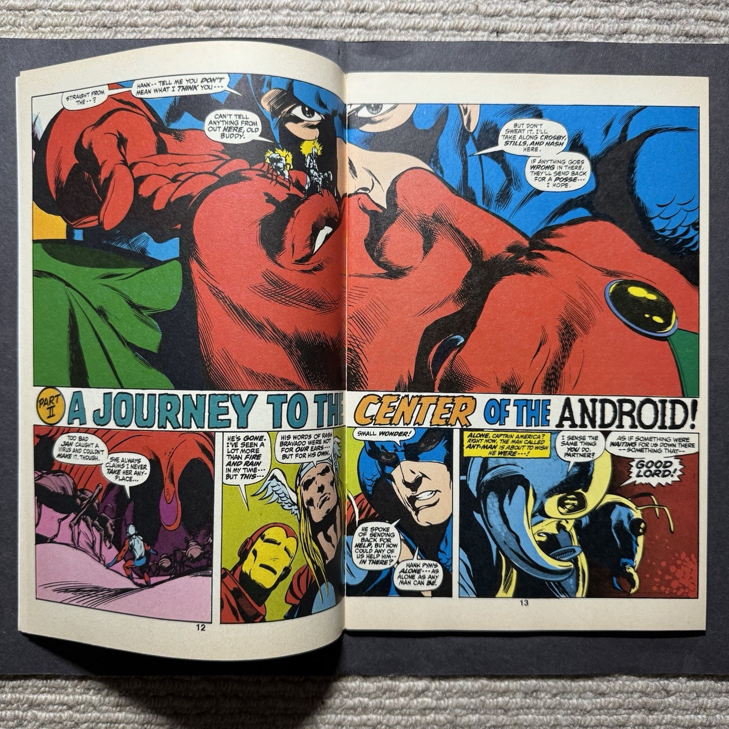 Kree Skull War 1 -  Bronze Age Marvel Comics 1983
