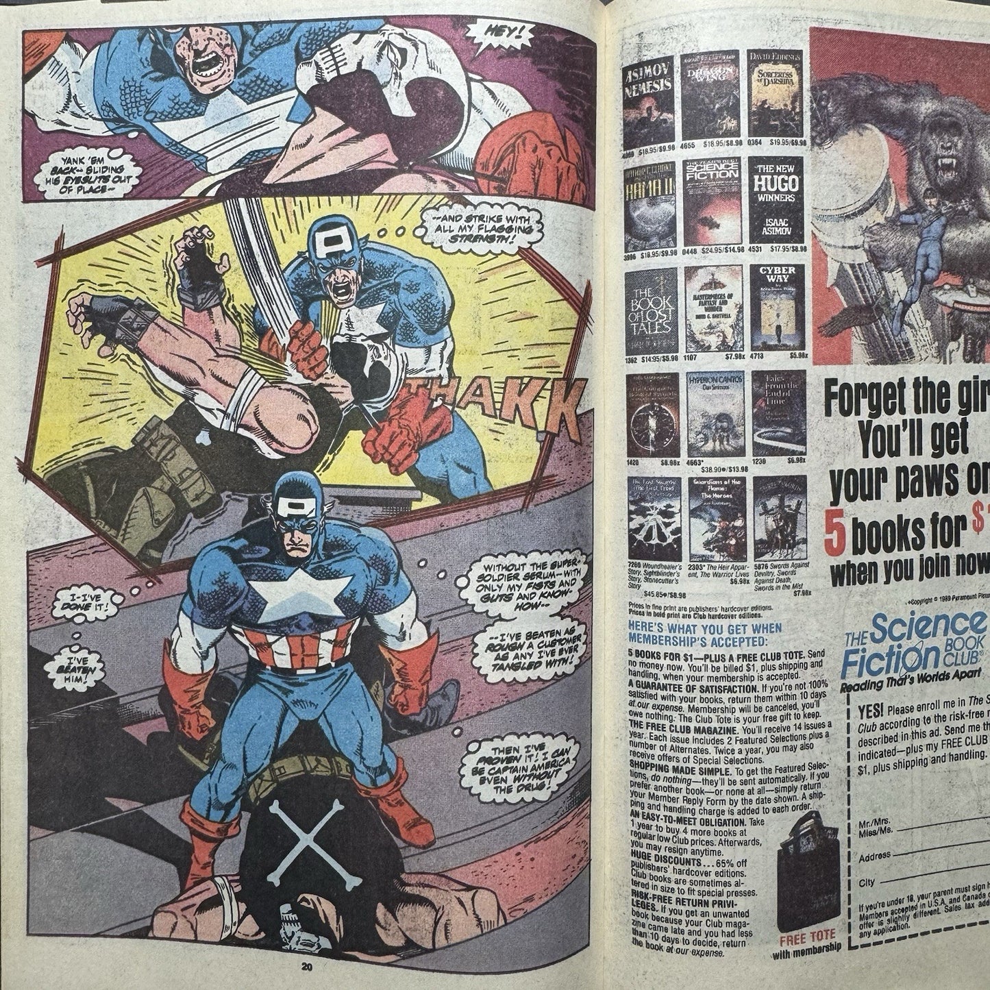 Captain America 378 - Copper Age Marvel Comics 1990