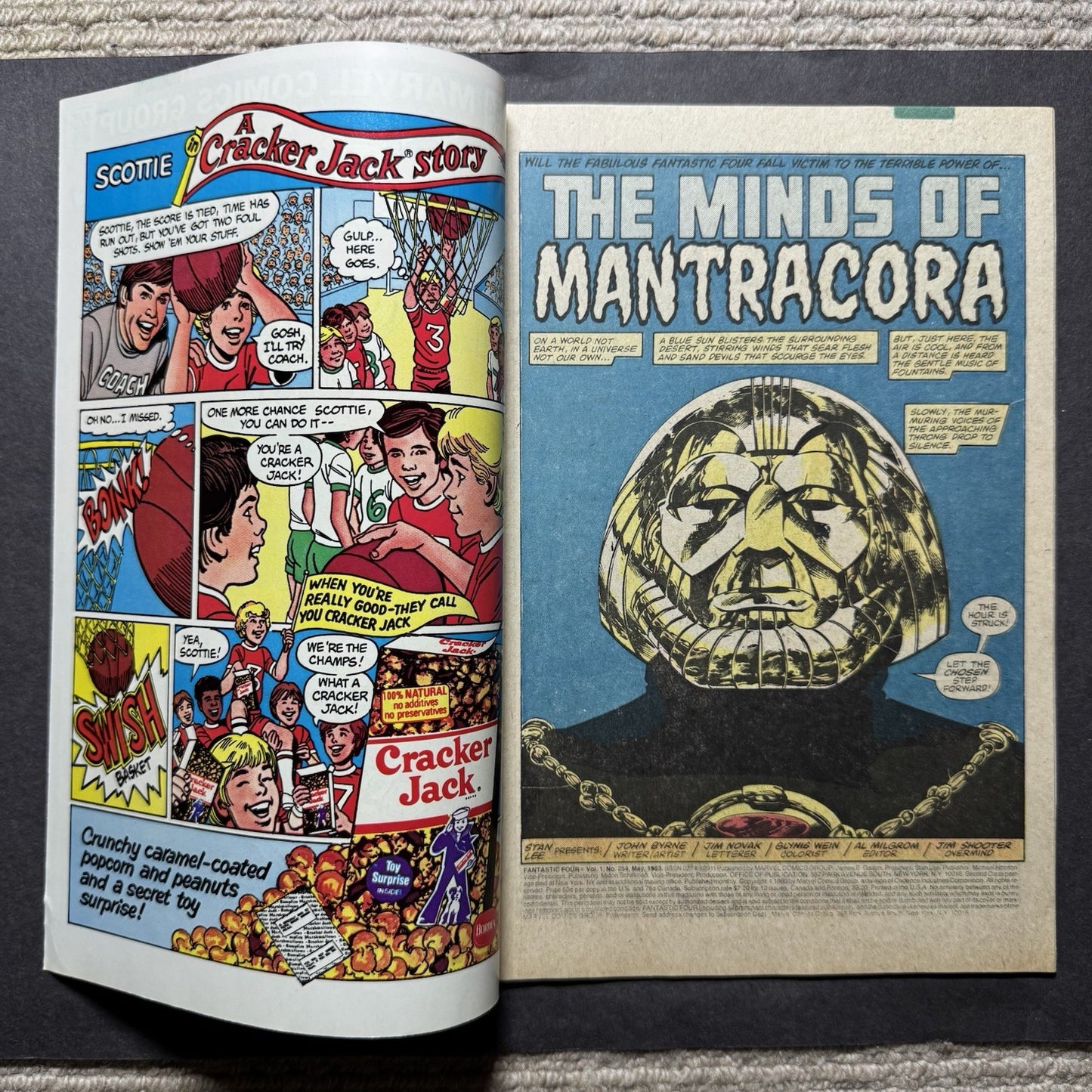 Fantastic Four 254 - Bronze Age Marvel Comics 1983