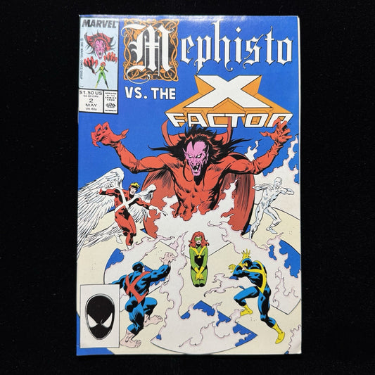 Mephisto Vs The X-Factor 2 - Copper Age Marvel Comics 1987