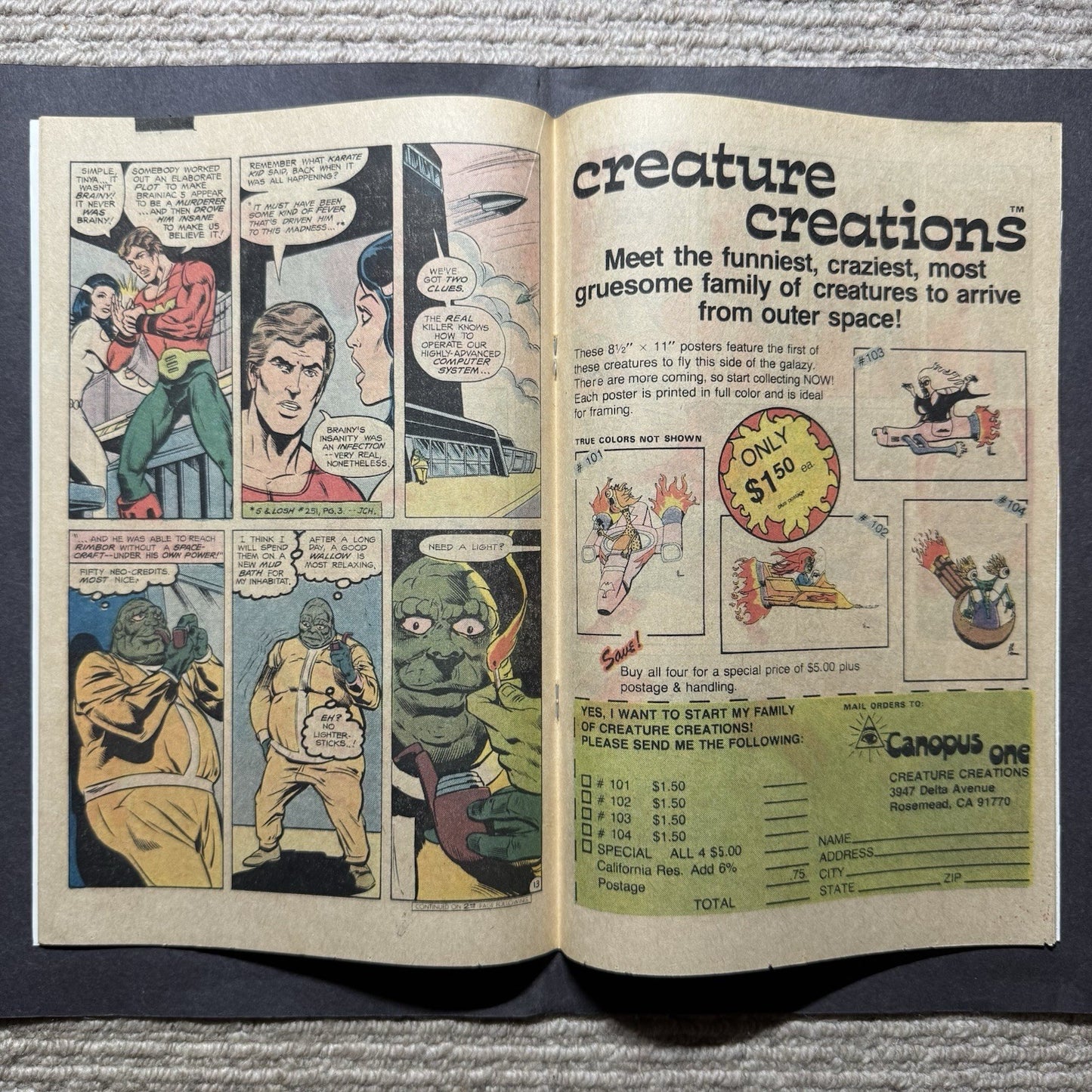 Legion Of Super-Heroes 273 - Bronze Age Dc Comics 1981